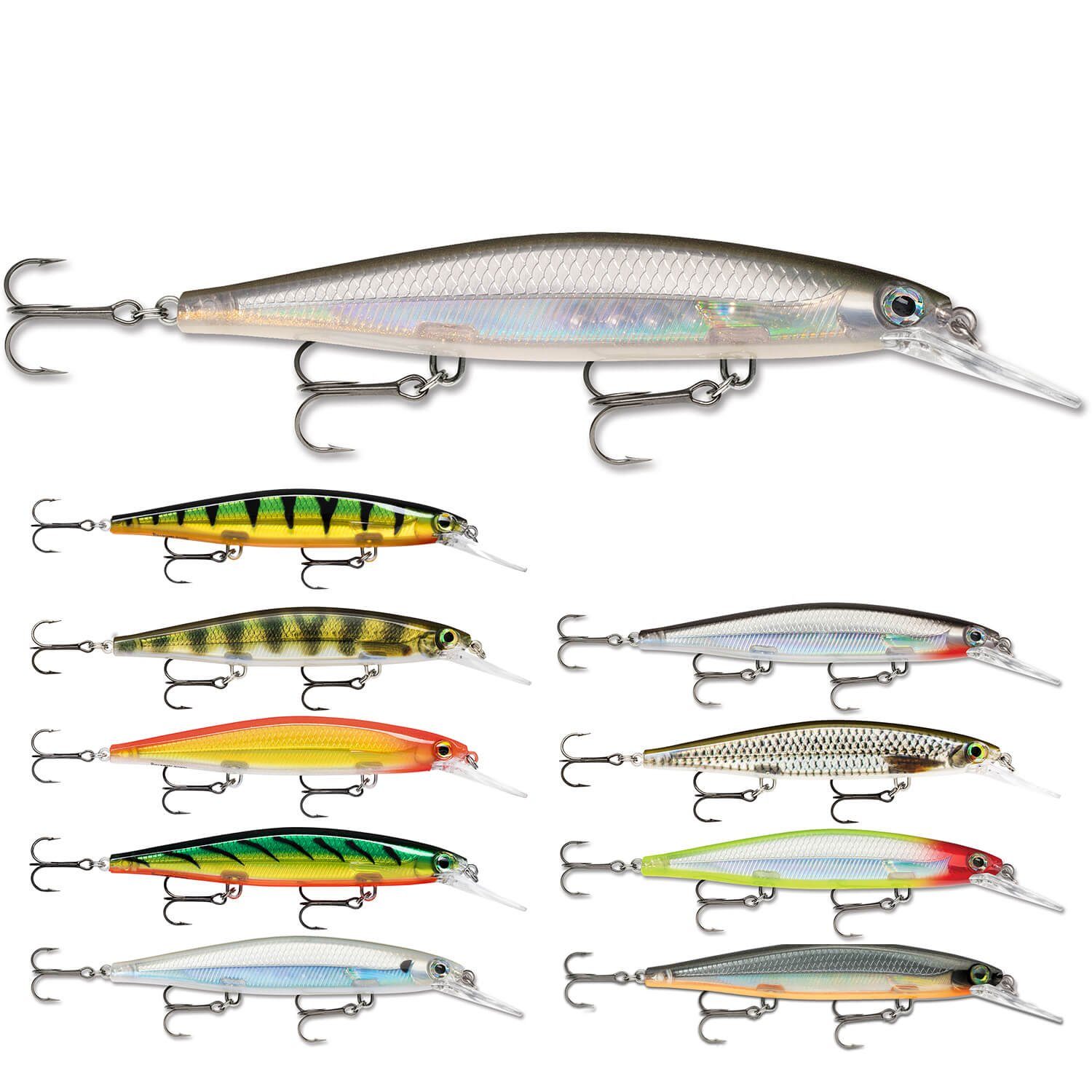 Halloween Deep Rapala Shadow 11cm, Wobbler Kunstköder HLW (1-St) Rap Rapala