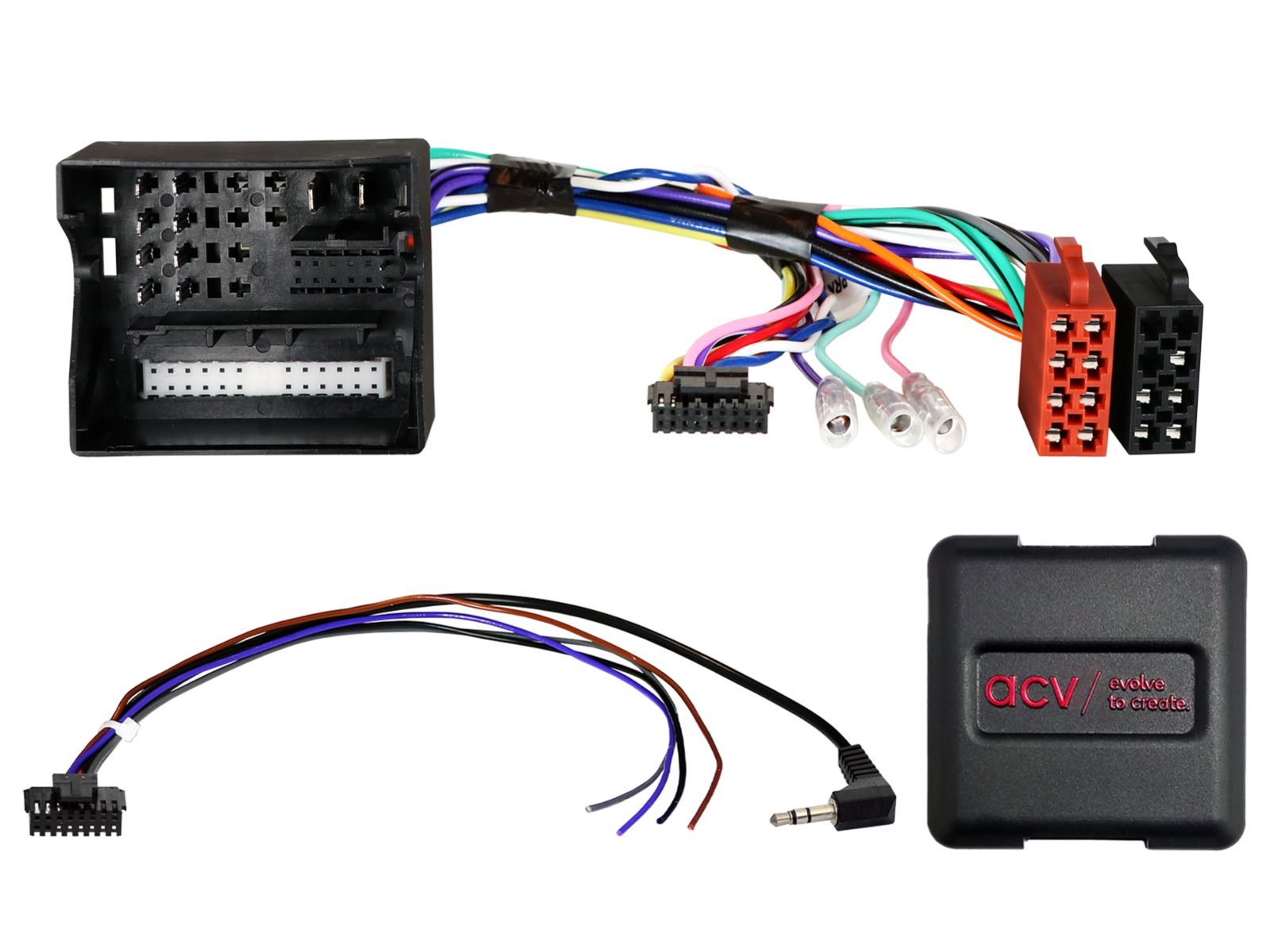 ACV ACV42xfo003 Lenkradadapter Ford Fahrzeuge Quadlock / Multilead Auto-Adapter