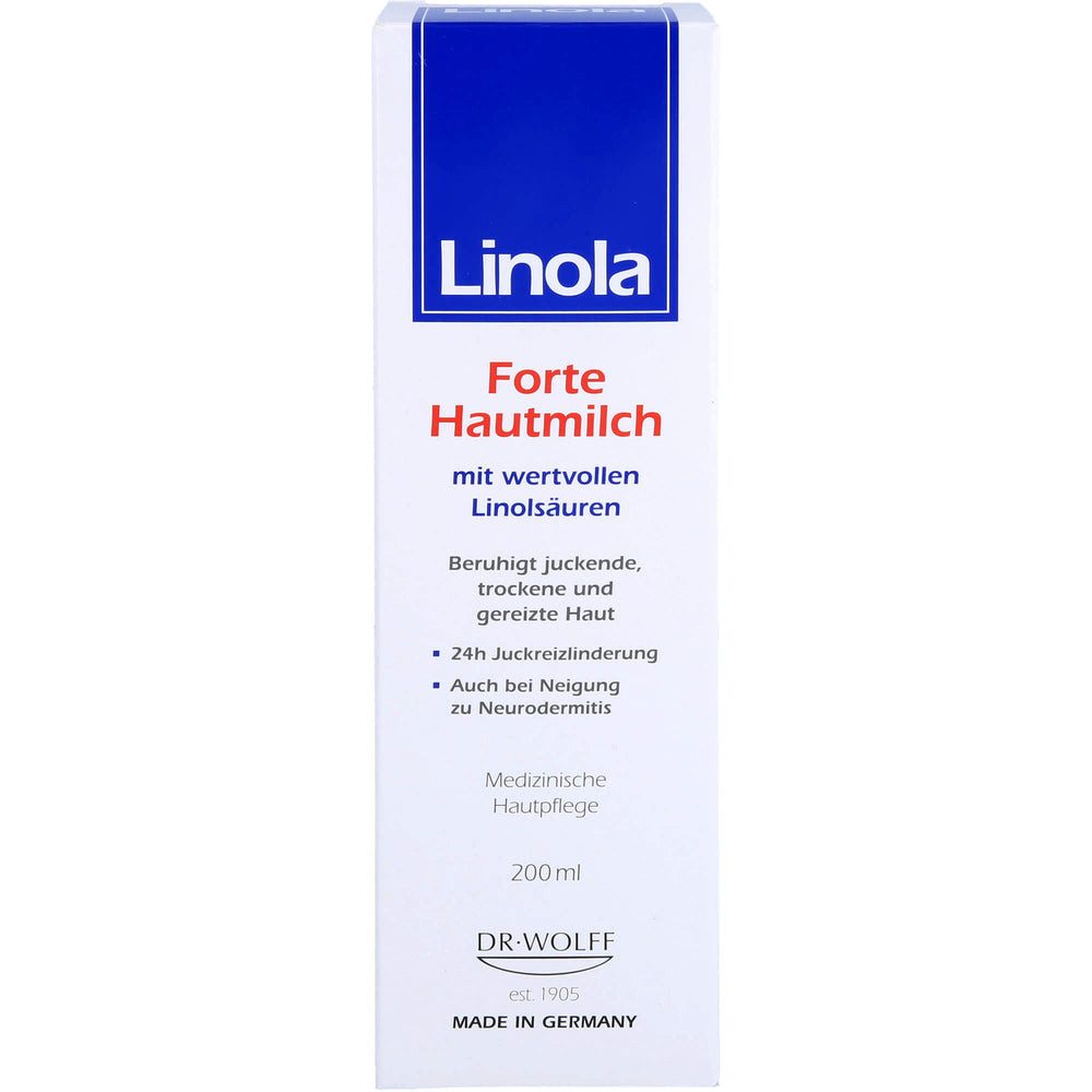 Körperpflegemittel Linola Hautmilch Pflegecreme