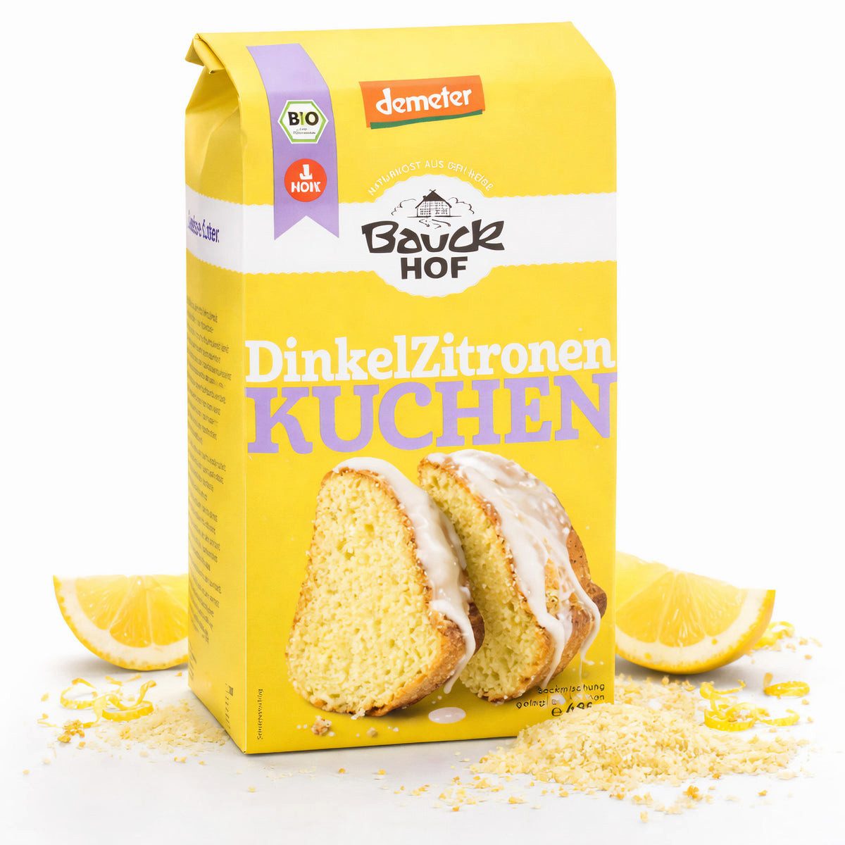 Bauckhof Mehl Bauckhof Demeter Dinkel Zitronenkuchen Backmischun