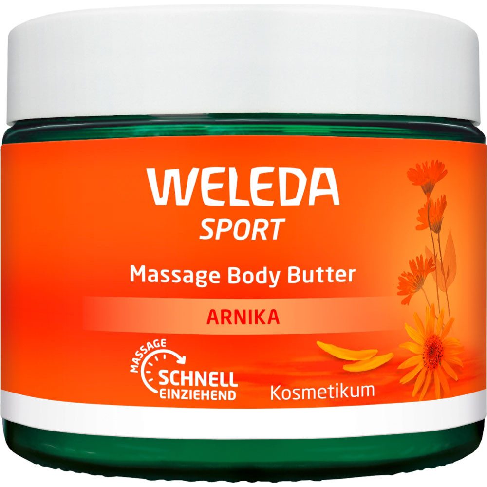 WELEDA Körperbutter Arnika Massage Body Butter, 150 ml