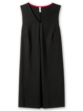 Sheego Jerseykleid Große Größen mit Taschen, in A-Linie