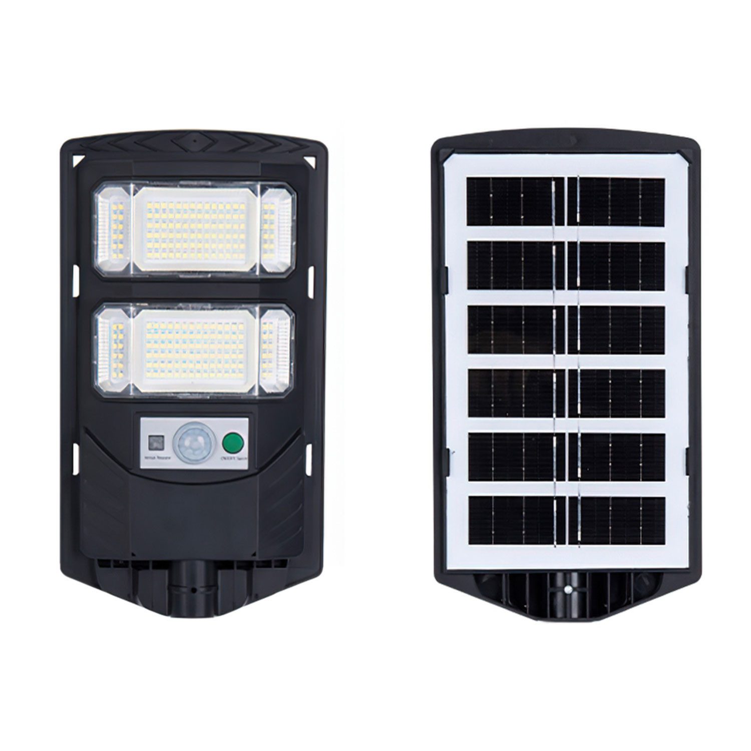 MAGICSHE LED Solarleuchte Straßenlaterne für außen mit Fernbedienung, IP65 Wasserdicht, 200W, LED fest integriert, Straßenlampe mit Bewegungsmelder Sensor