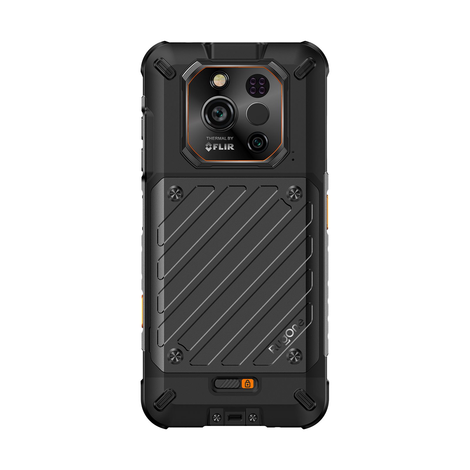 RugOne Xever 7 Pro Outdoor Rugged 5G eSim Handy Smartphone (512 GB Speicherplatz) schwarz