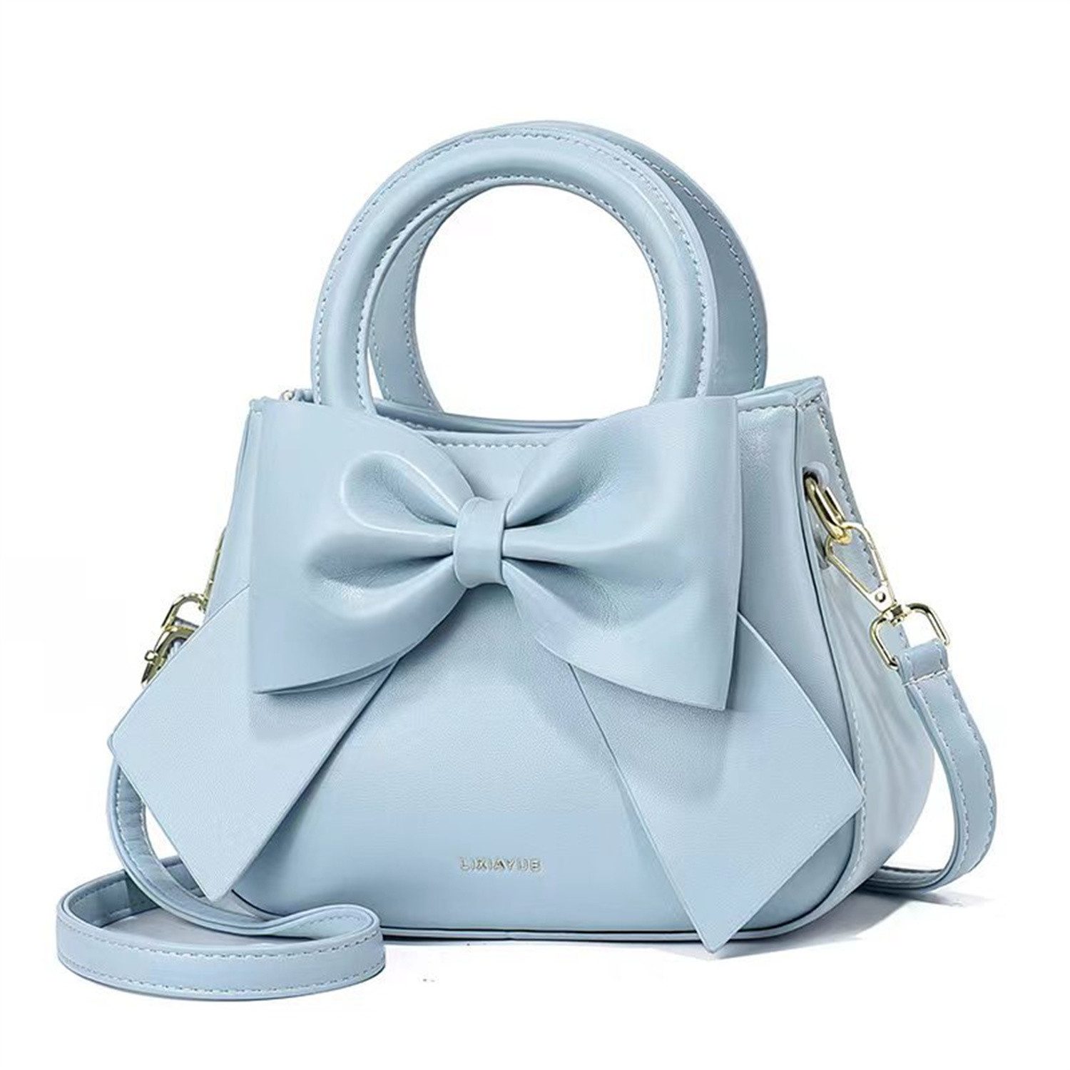 Henkeltasche Henkeltasche, Crossbody, mit Top Carry Handle und Cute Bow Knot