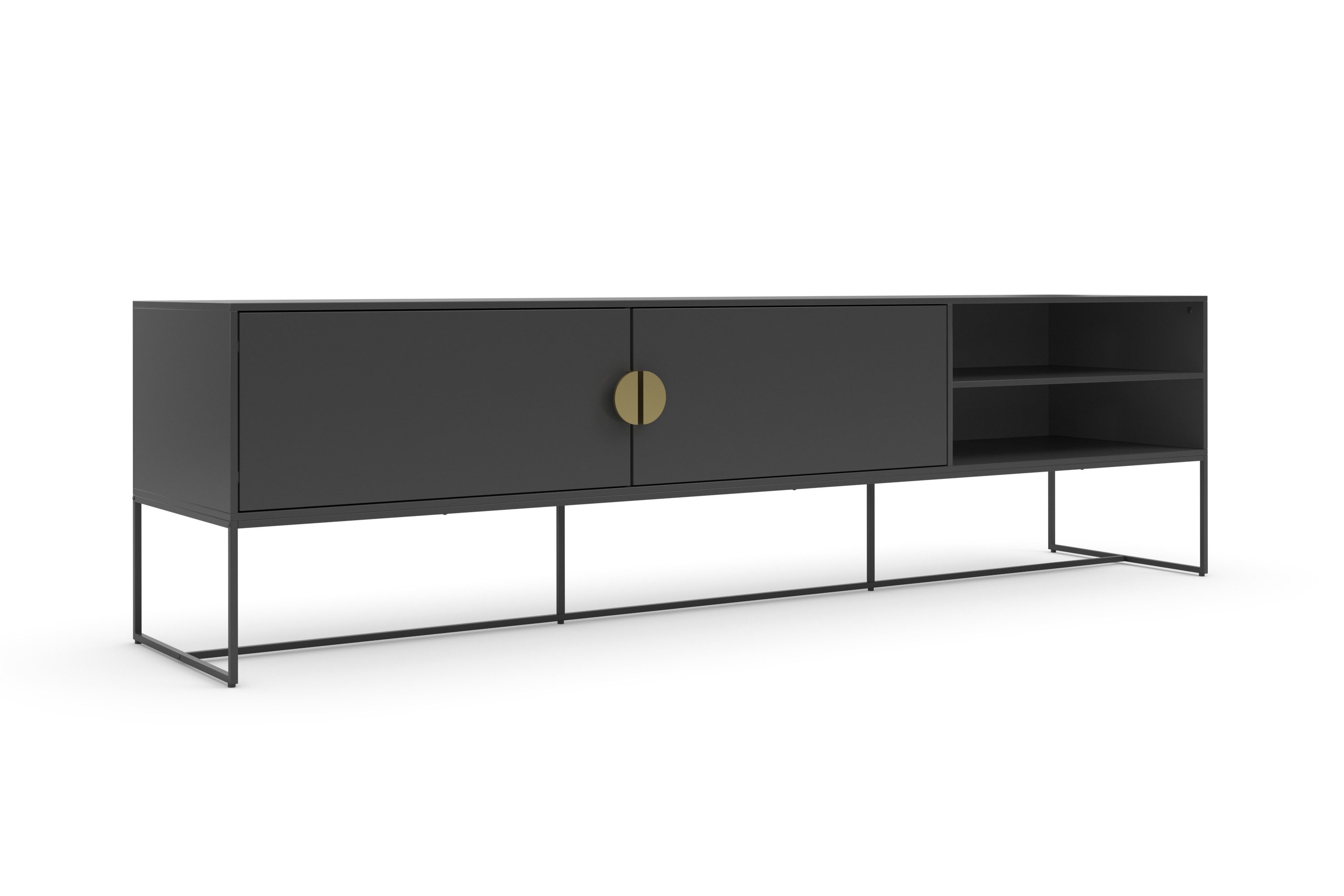 OTTO home Lowboard Abito, Kommode mit Kabeldurchführung,Einlegeboden, Breite 180 cm. Reduzierter Preis € 199,99. Unverbindliche Preisempfehlung € 369,99