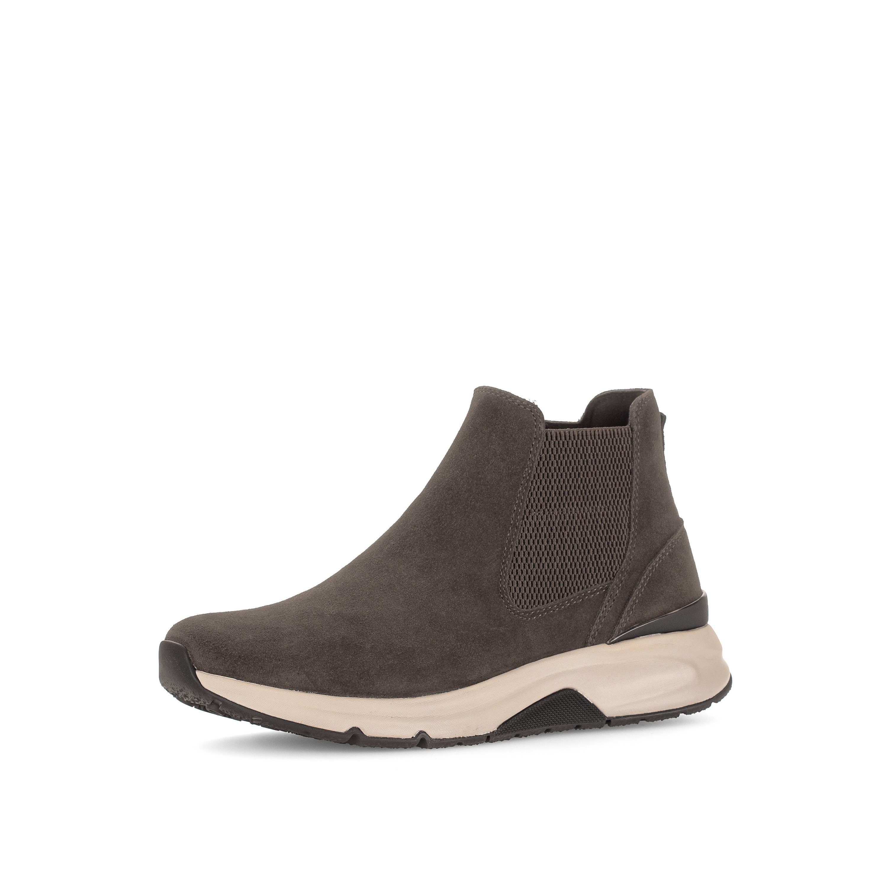 rollingsoft Chelseaboots Keilabsatz, High Top-Sneaker mit Stretcheinsatz an der Außenseite