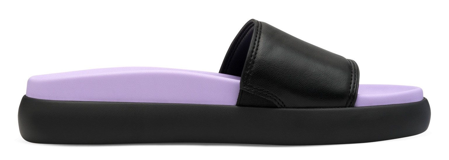 Tamaris Pantolette, Plateau, Sommerschuh, Schlappen mit kleinem Gummizug an günstig online kaufen