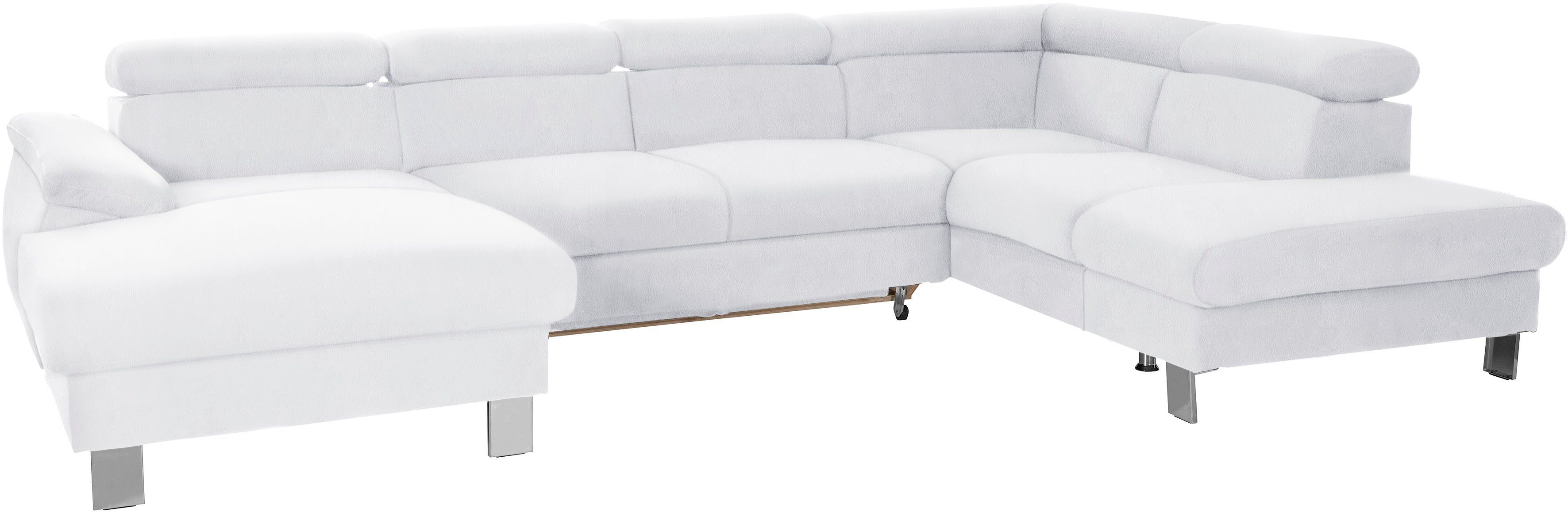 COTTA Wohnlandschaft "Komaris U-Form, B: 320 cm" mit Kopfteilverstellung, o günstig online kaufen