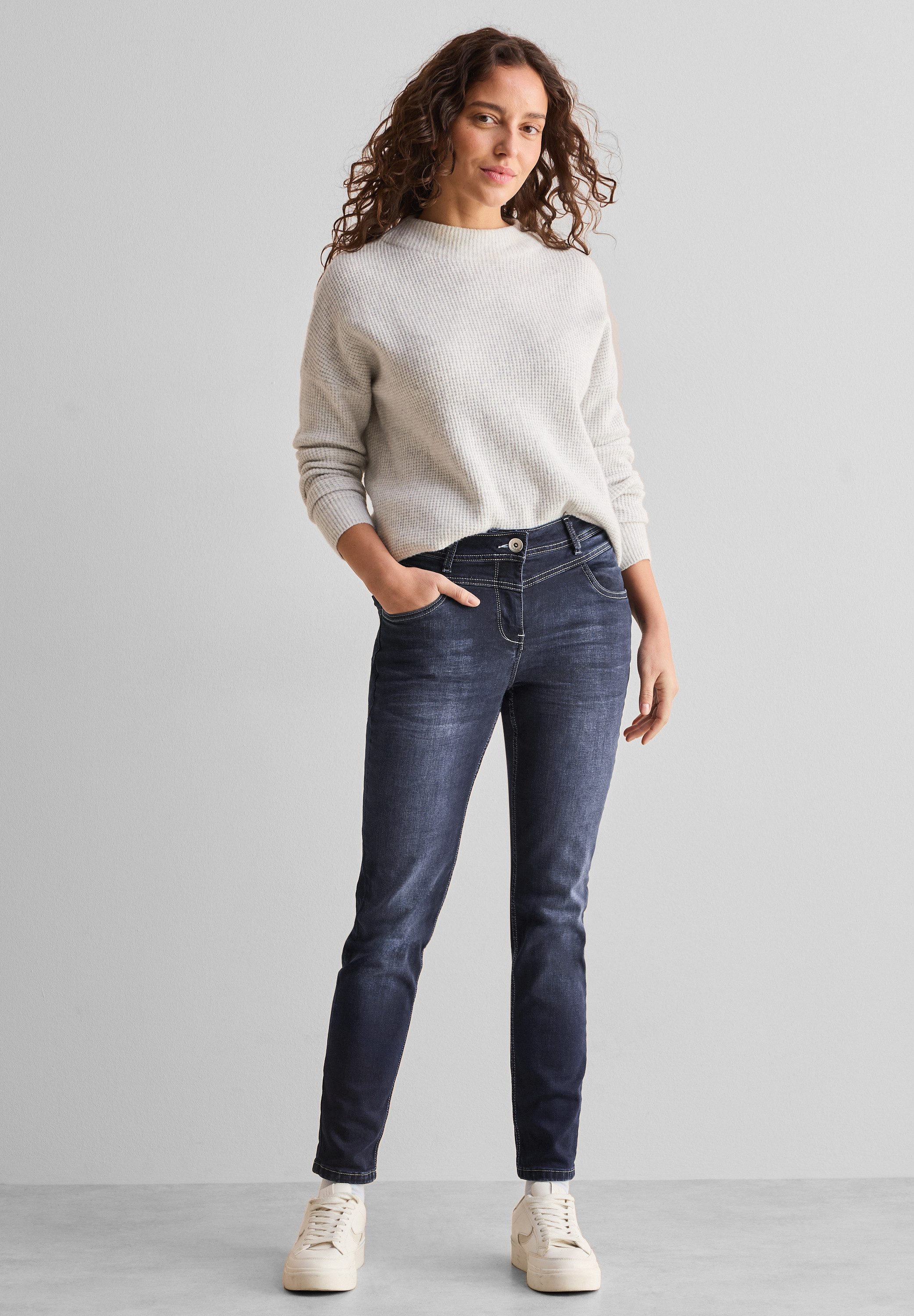 CECIL Gerade Jeans 4-Pocket Style