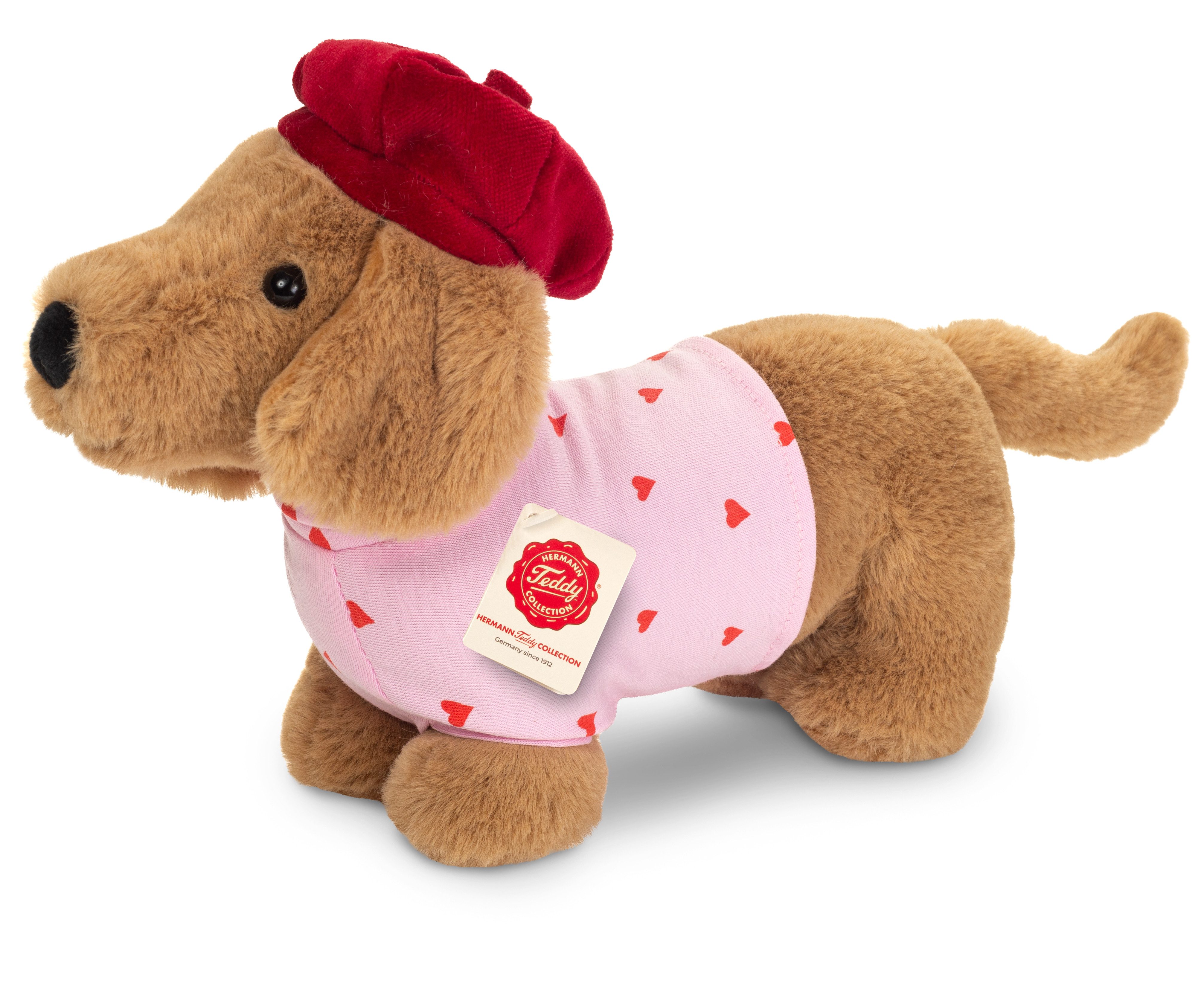 Teddy Hermann® Kuscheltier Dackeldame Amelie, 26 cm