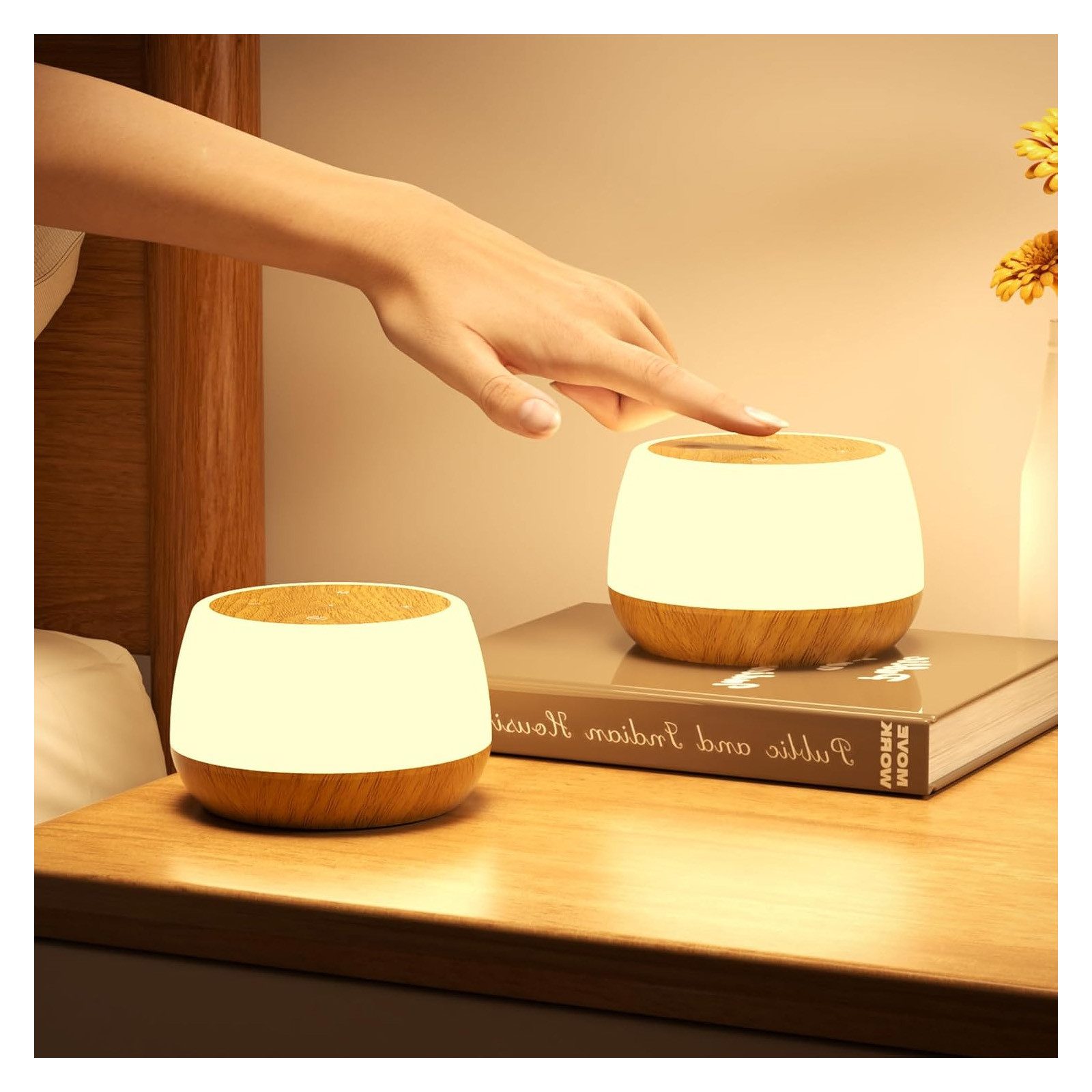 BlingBin LED Nachttischlampe Touch Dimmbar mit günstig online kaufen