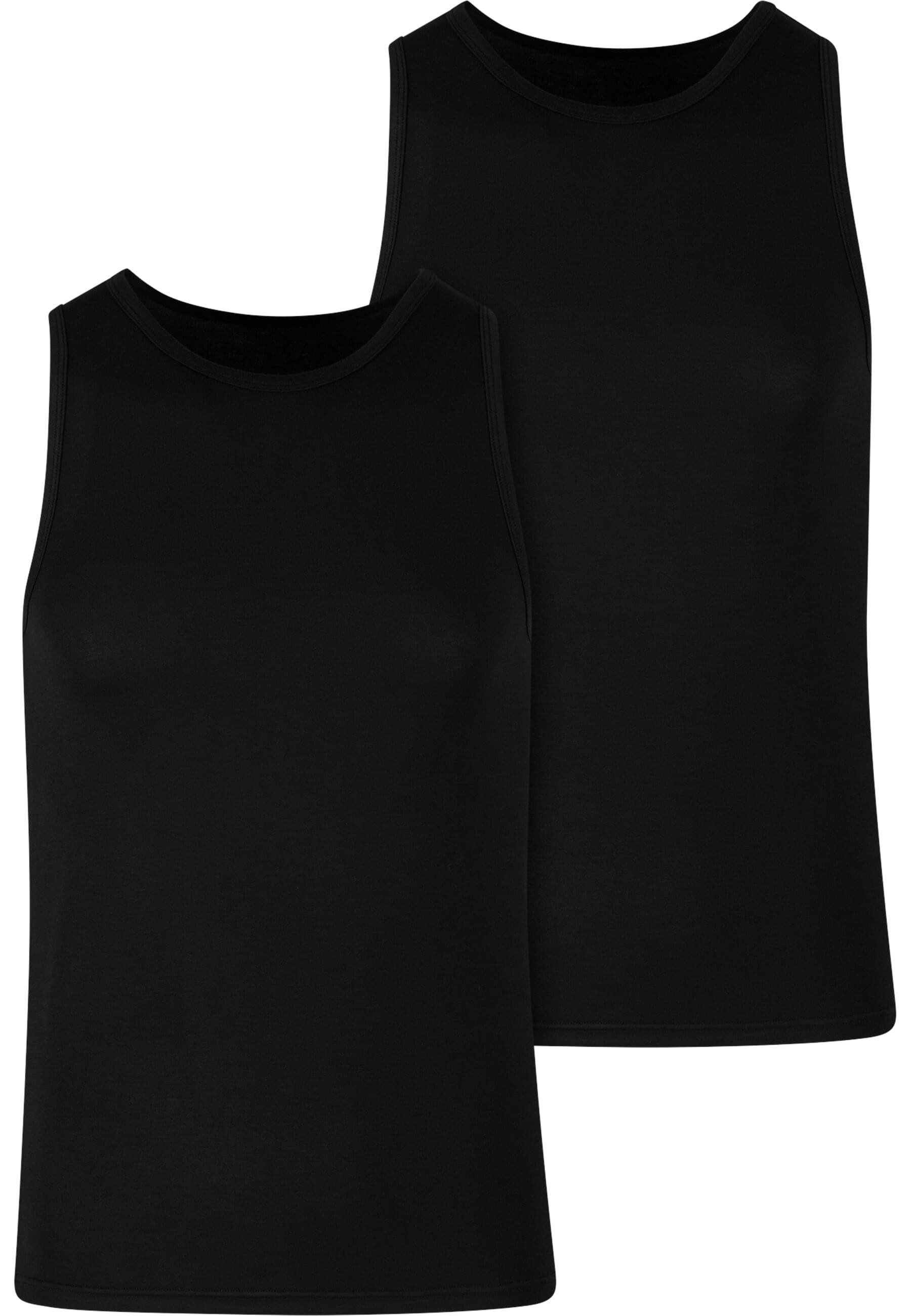 URBAN CLASSICS Tanktop Urban Classics Bamboo Basic Tank Top 2-Pack (1-tlg)