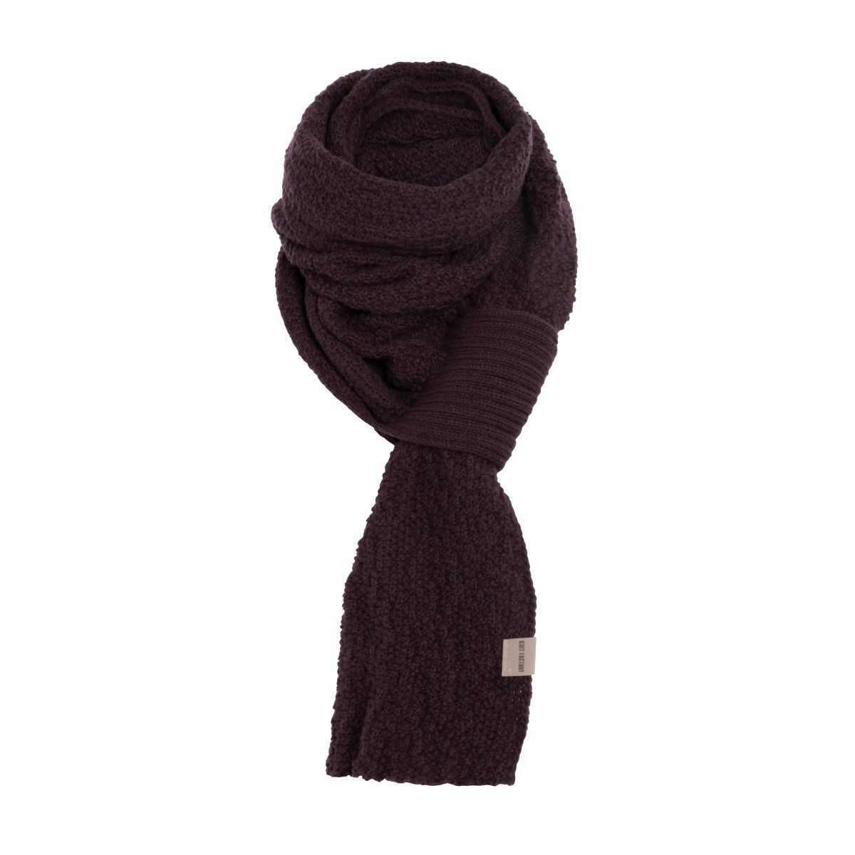Strickschal Haze Schal Midnight Plum