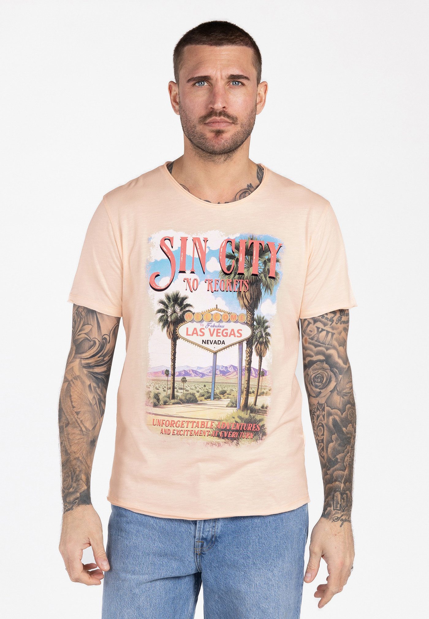 Key Largo T-Shirt MT KLSIN CITY round (1er)