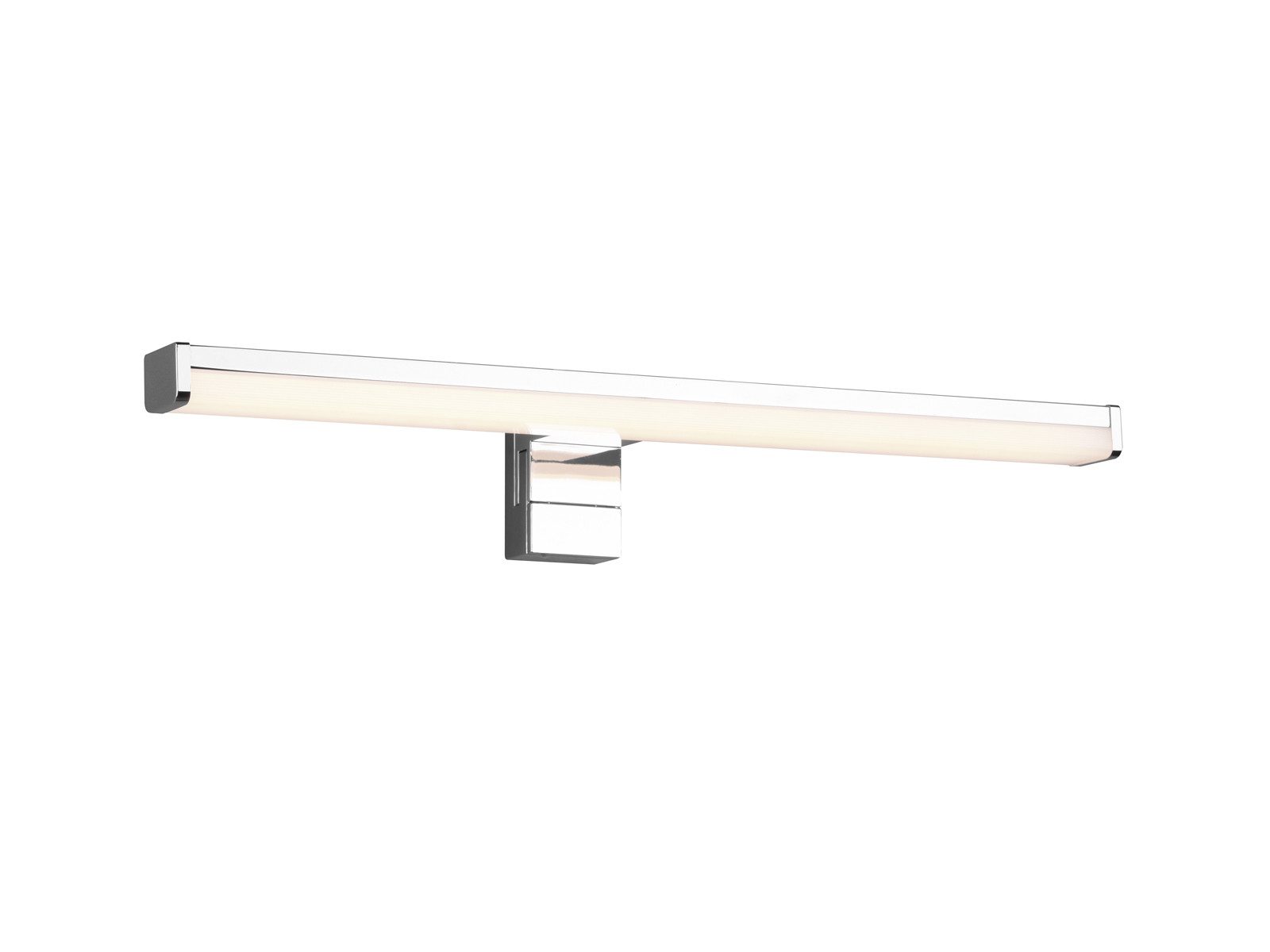TRIO Leuchten LED Spiegelleuchte, LED fest integriert, Warmweiß, Badlampe für Spiegel mit 3 verschiedenen Montagehalterungen, B: 40cm