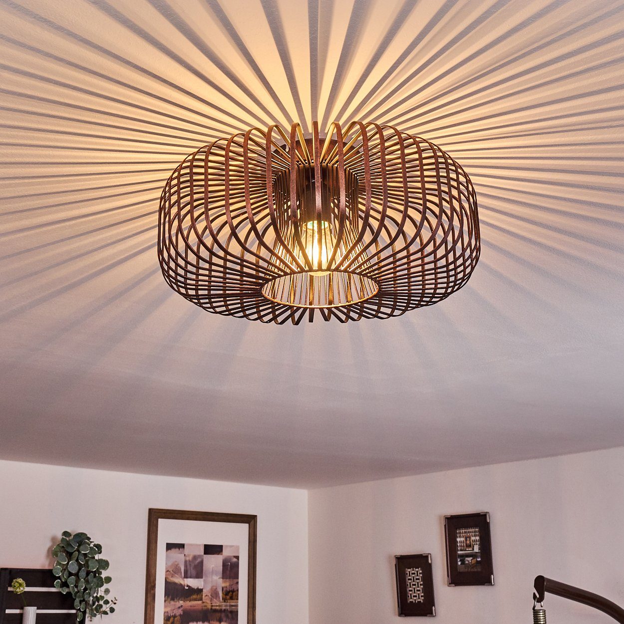 hofstein Deckenleuchte »Pieris« runde Deckenlampe aus günstig online kaufen
