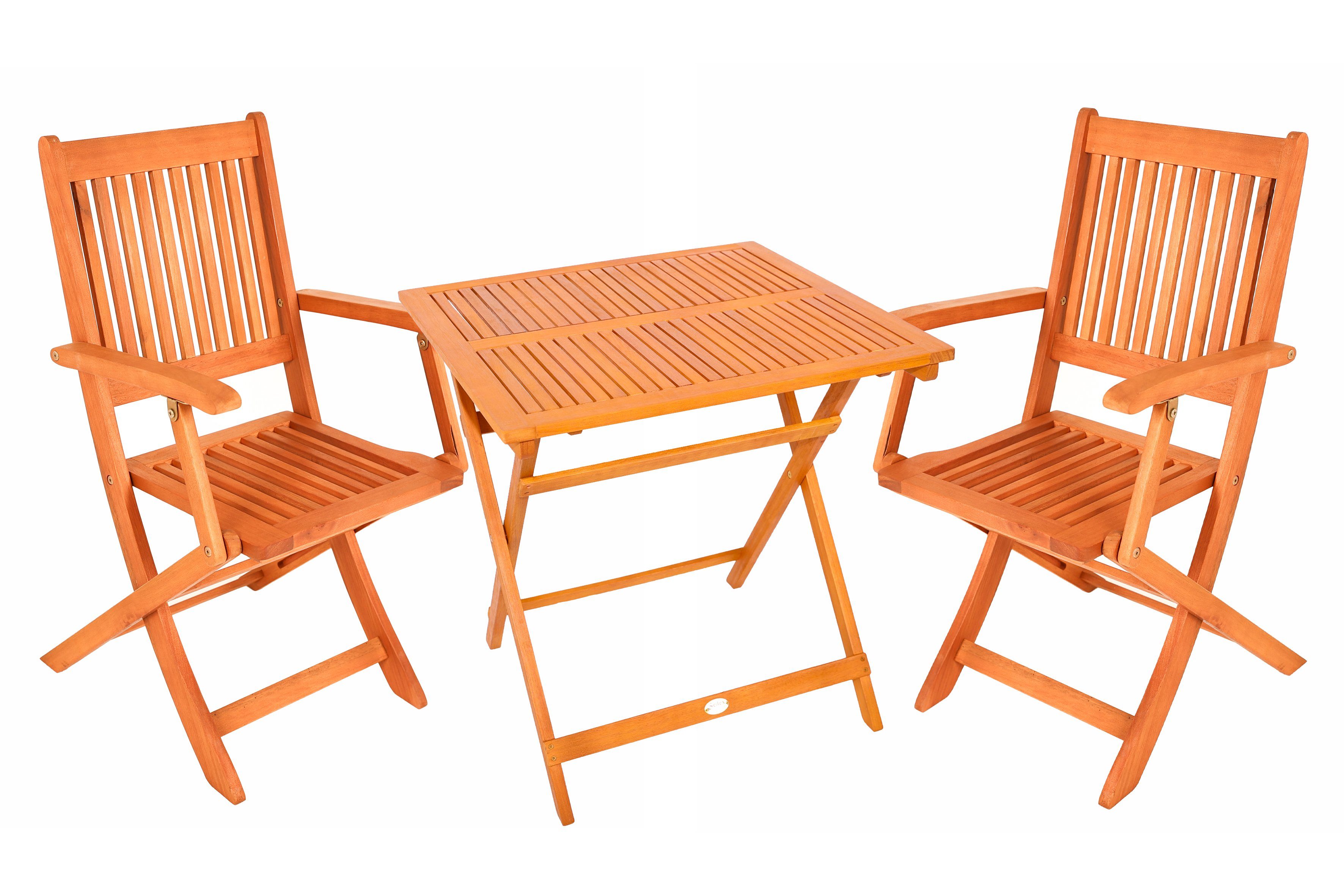 Sedex Balkonset »Gartenmöbel Linus aus Eukalyptus (verschiedene Varianten  wählbar)«, (1-tlg), klappbar online kaufen | OTTO