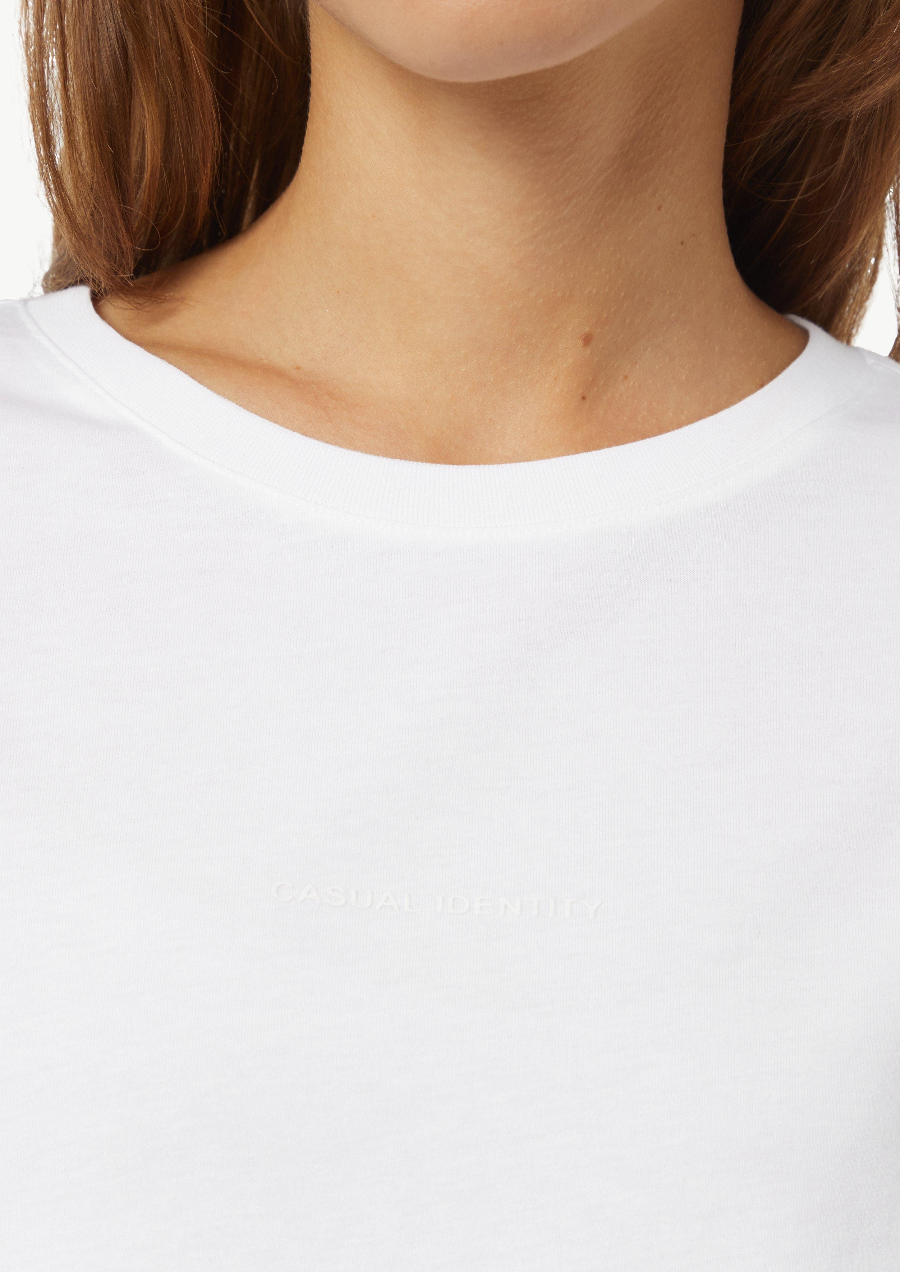 comma casual identity Kurzarmshirt Jersey-T-Shirt aus günstig online kaufen