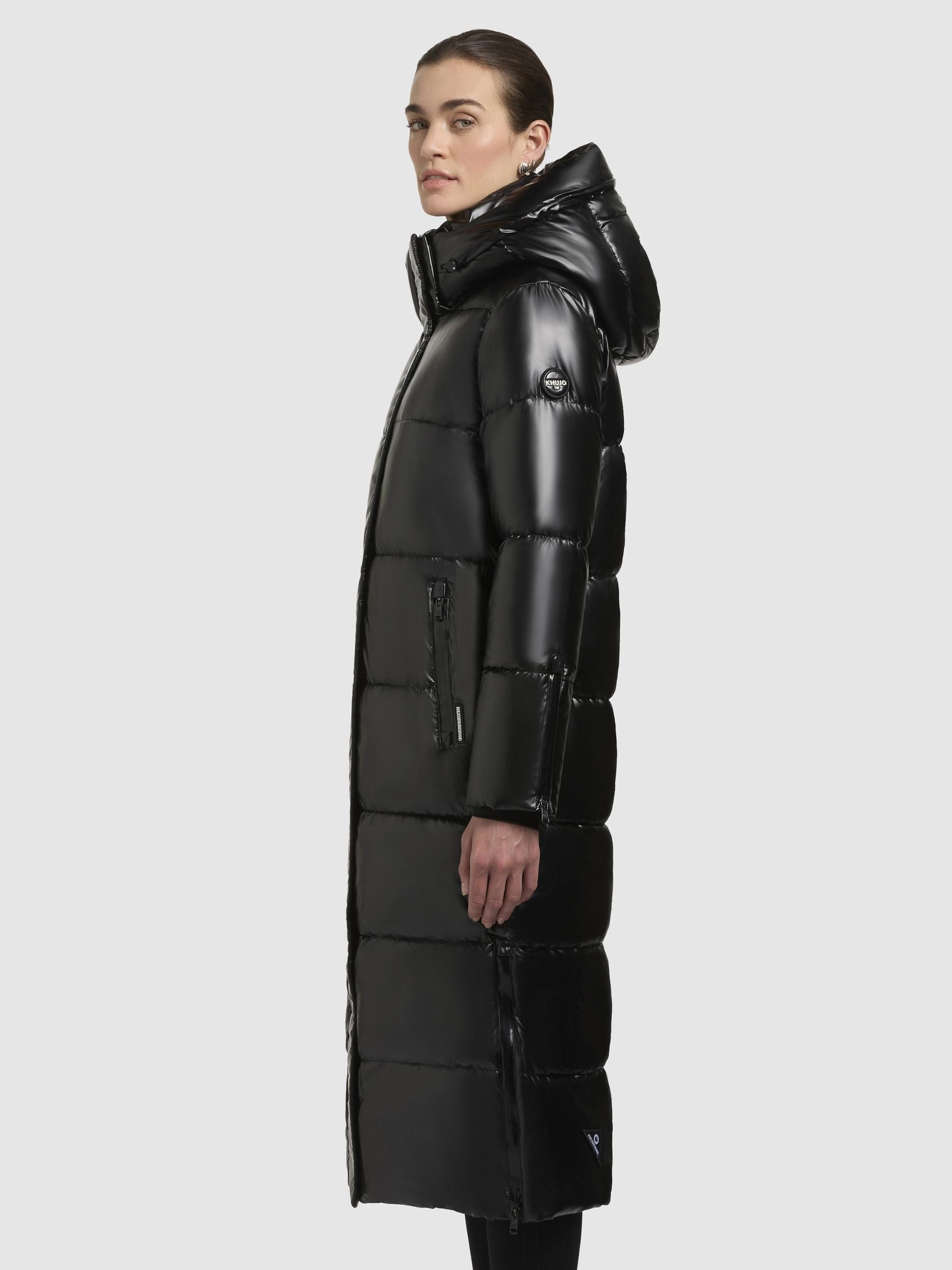 khujo Steppmantel Hedd Shiny-YM Wasserdichter Wintermantel günstig online kaufen