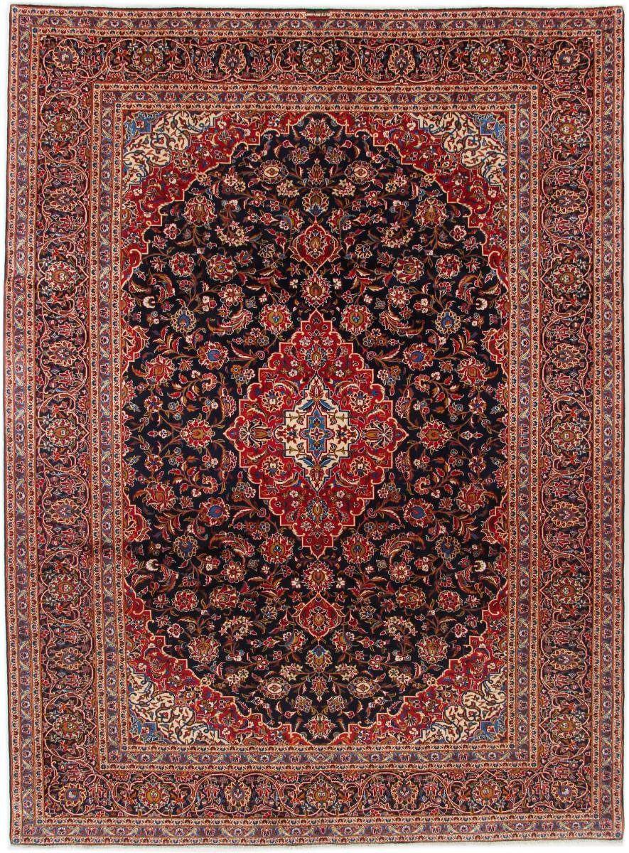 Orientteppich Keshan 299x406 Handgeknüpfter Orientteppich / Perserteppich, Nain Trading, rechteckig, Höhe: 12 mm | Kurzflor-Teppiche