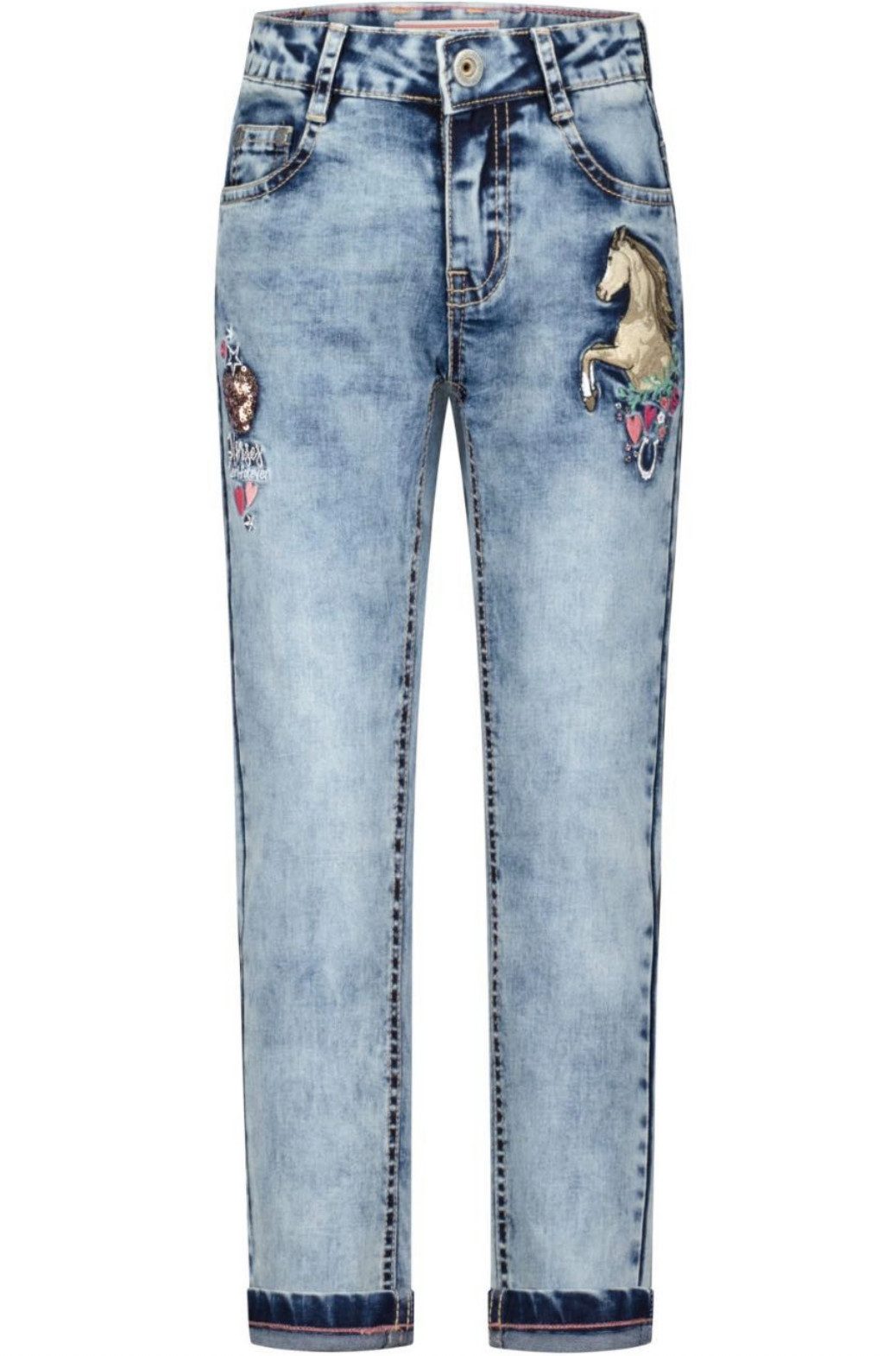SALT AND PEPPER 5-Pocket-Jeans Pferd