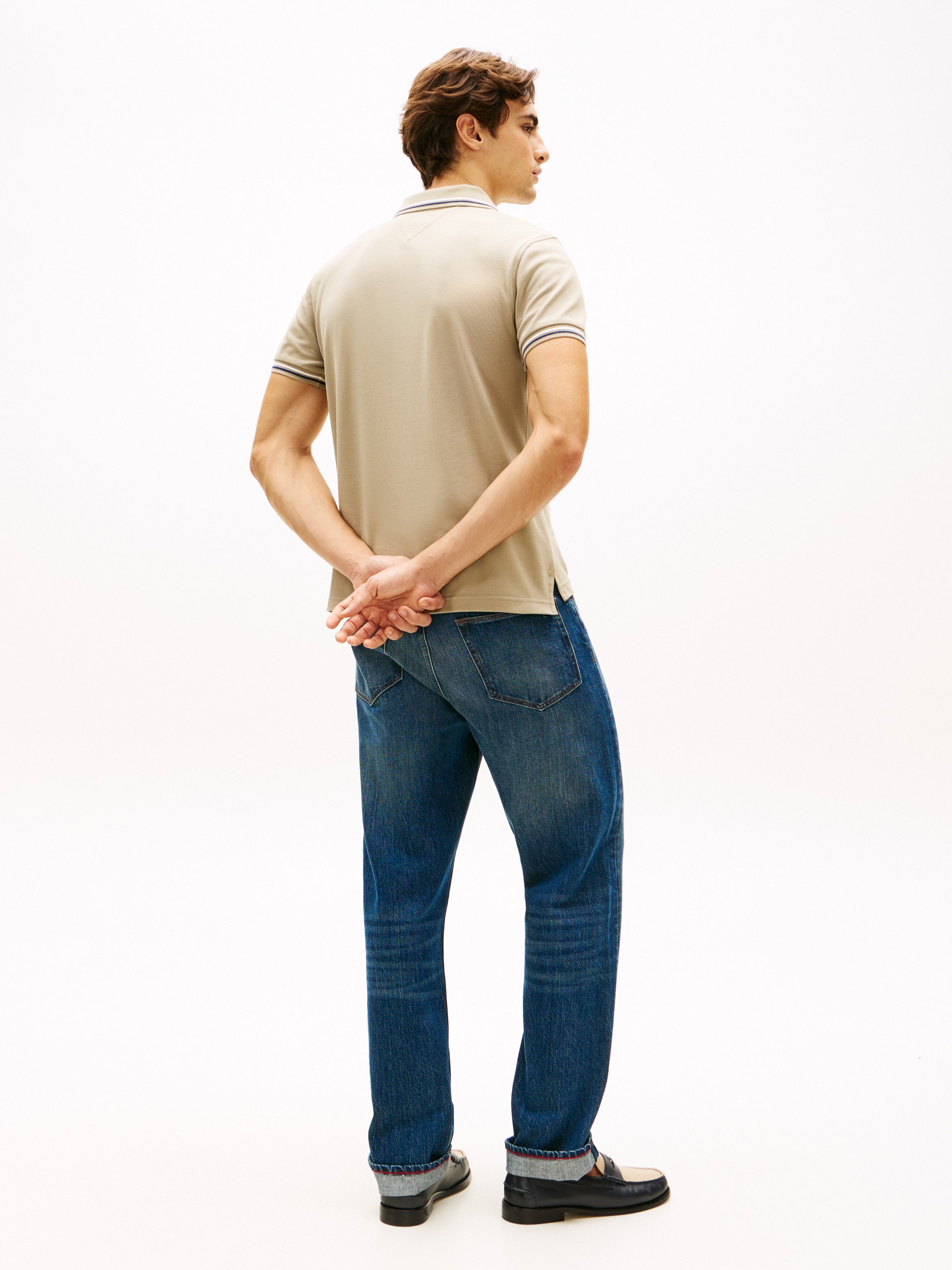 Tommy Hilfiger Poloshirt TOMMY TIPPED SLIM POLO – Bild 5 von 5