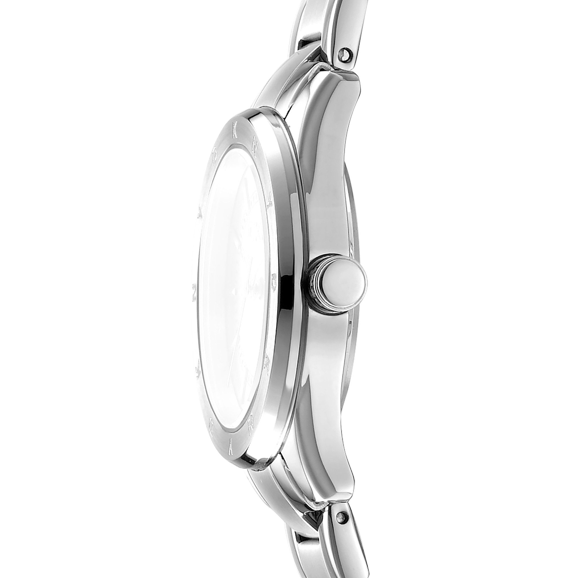DKNY Quarzuhr Chambers Sport DK1L018M0025, Armbanduhr, Damenuhr, Edelstahlarmband, analog