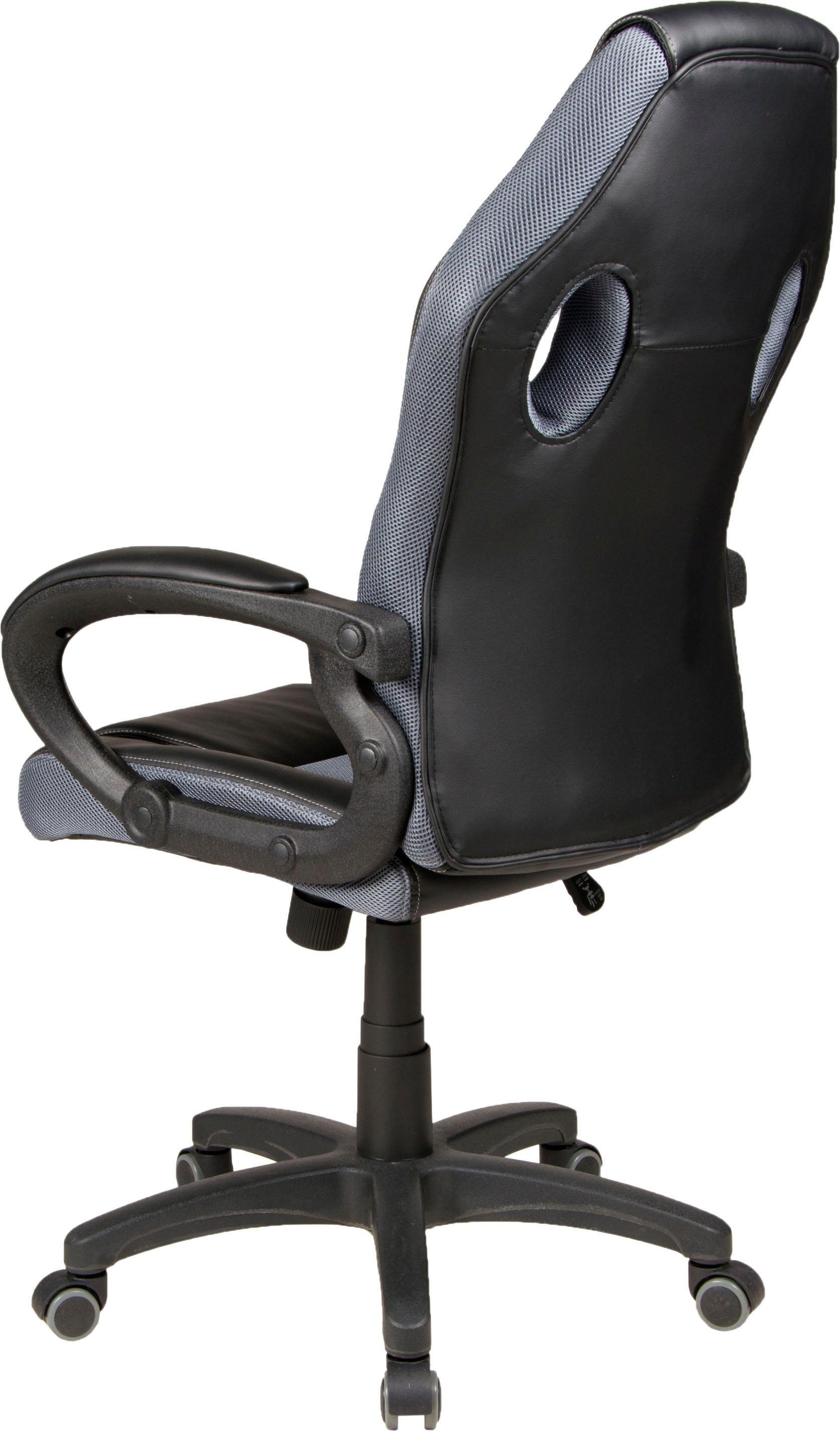 Riley Collection schwarz-grau Duo Gaming-Stuhl