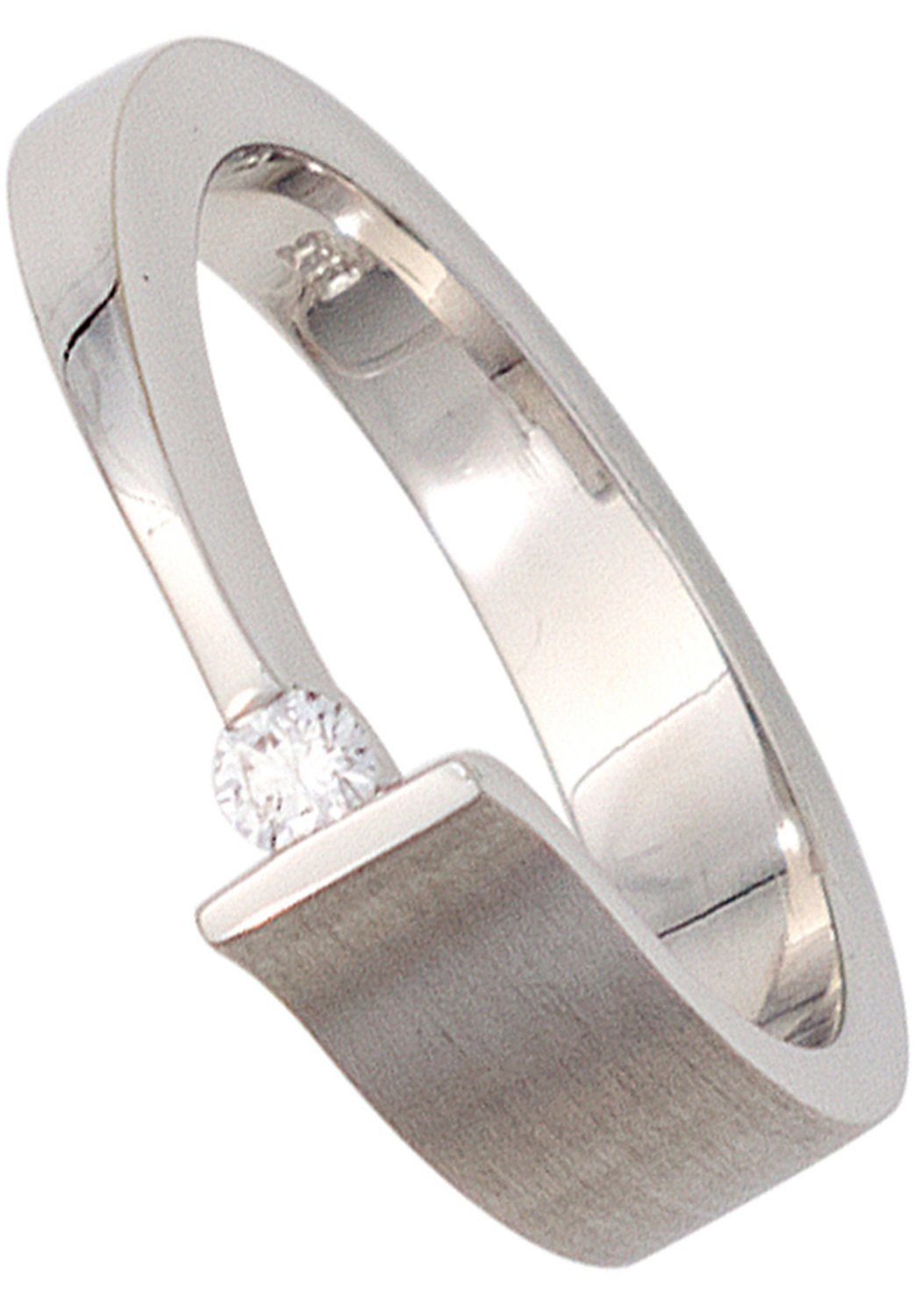 JOBO Fingerring Diamant-Ring 0,07 ct., 5...