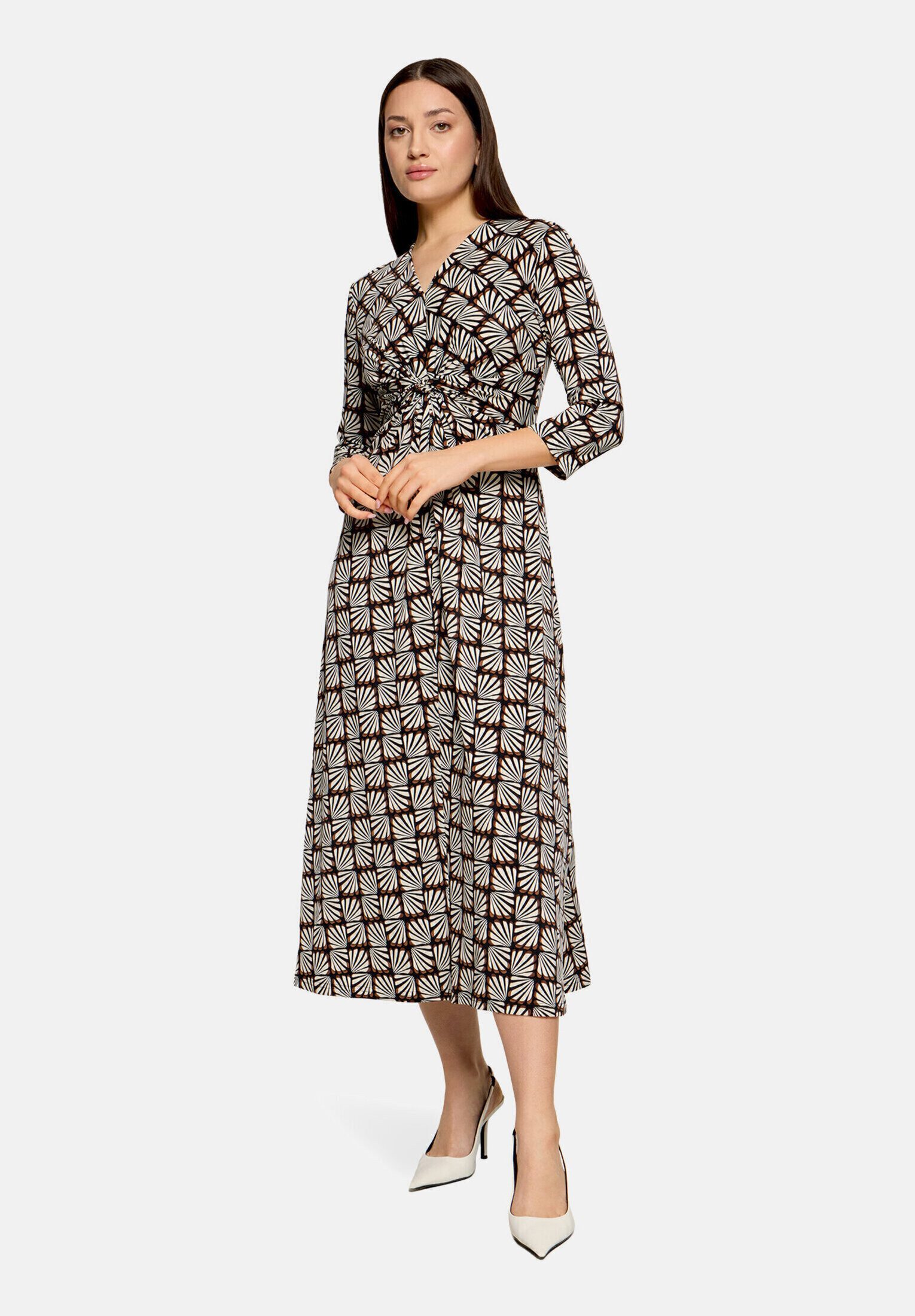 Betty Barclay Midikleid Damen mit Raffung