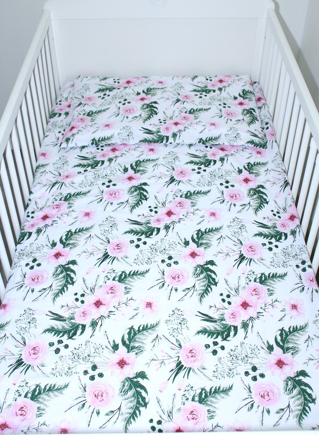 Primawela Babybettwäsche Bettset mit Bettwäsche Vollstoff Himmel Baby Kinder, 4 teilig