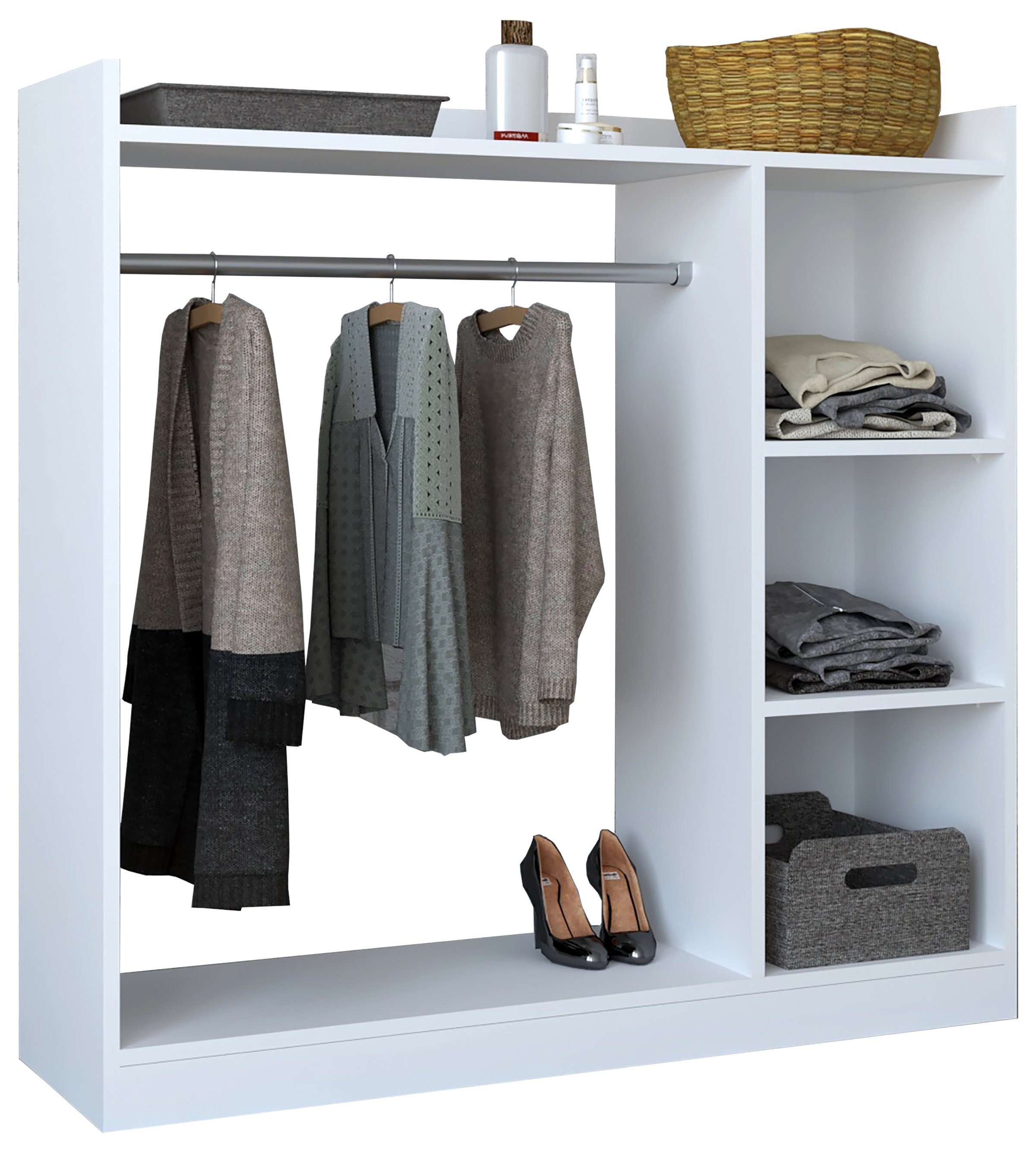 VCM Kleiderschrank Offener begehbarer Kleiderschrank Regal günstig online kaufen