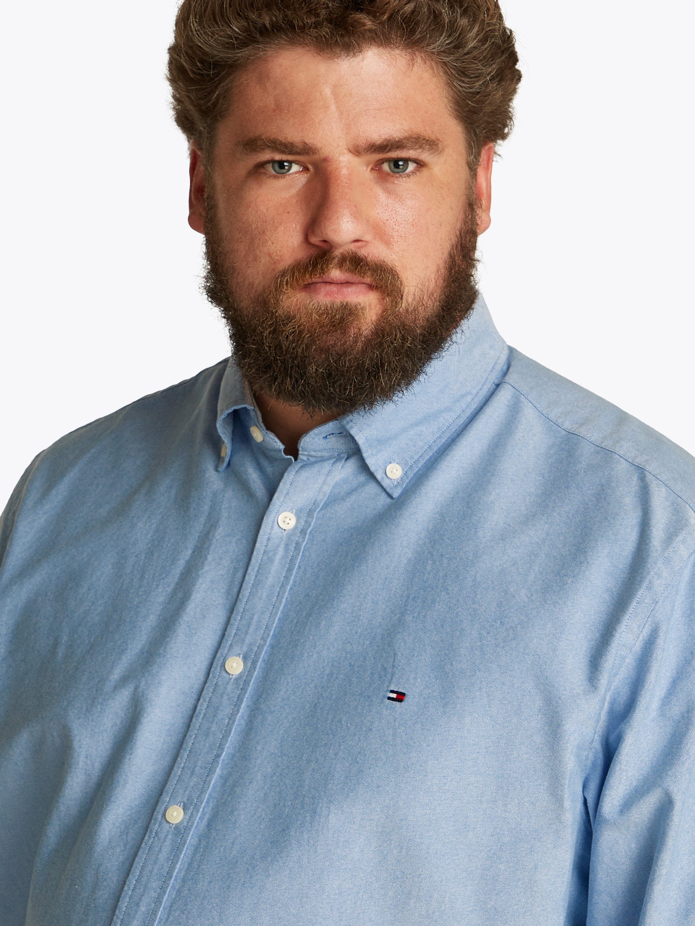 Tommy Hilfiger Big & Tall Langarmhemd günstig online kaufen