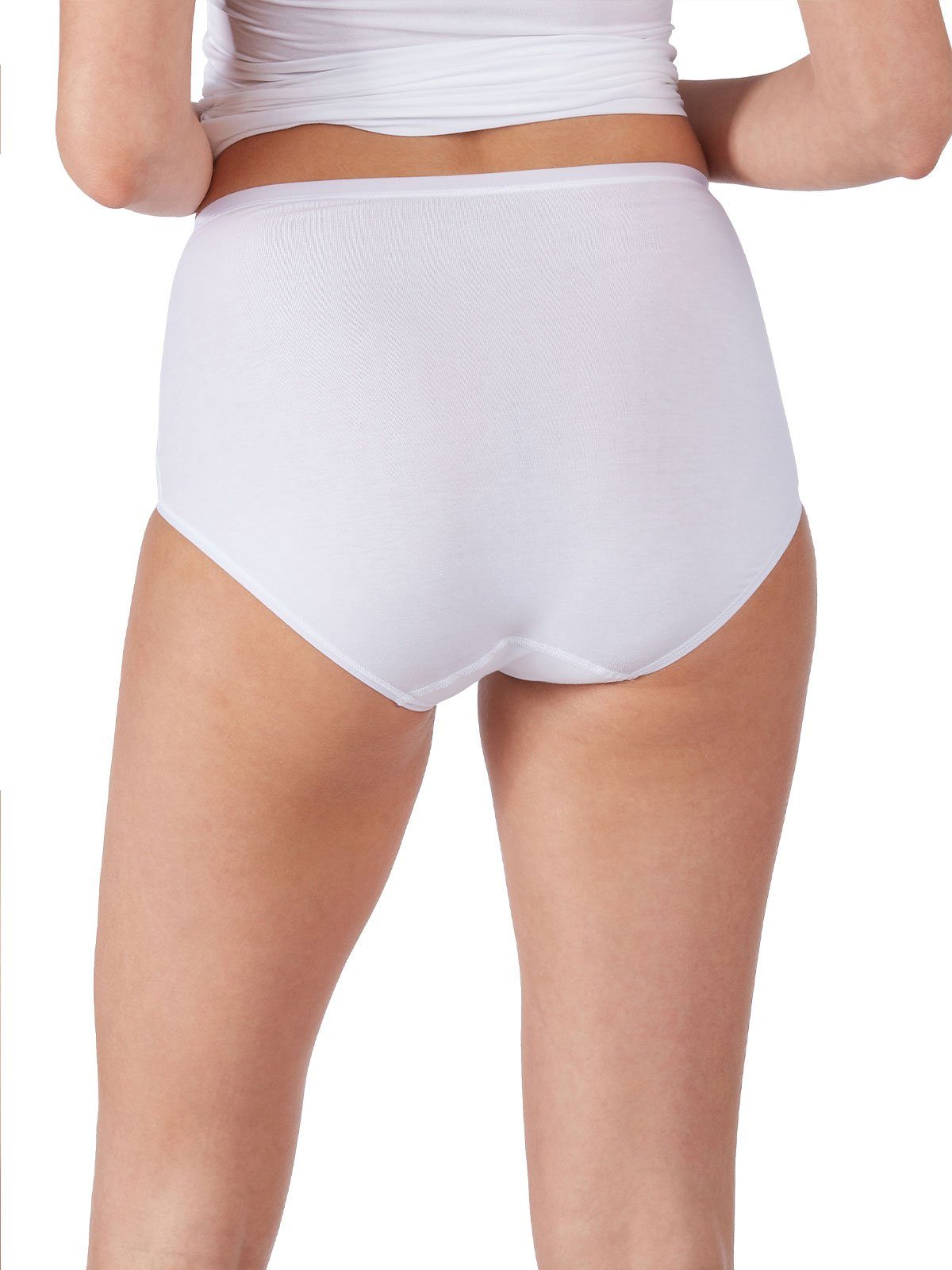 HUBER Slip Damen Maxi Slip 2er Pack Cotton 2 Pack (Packung, 2-St) Zwickel