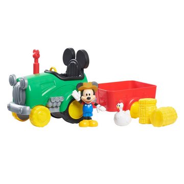 JustPlay Spielfigur Mickey Mouse Barnyard Fun Tractor