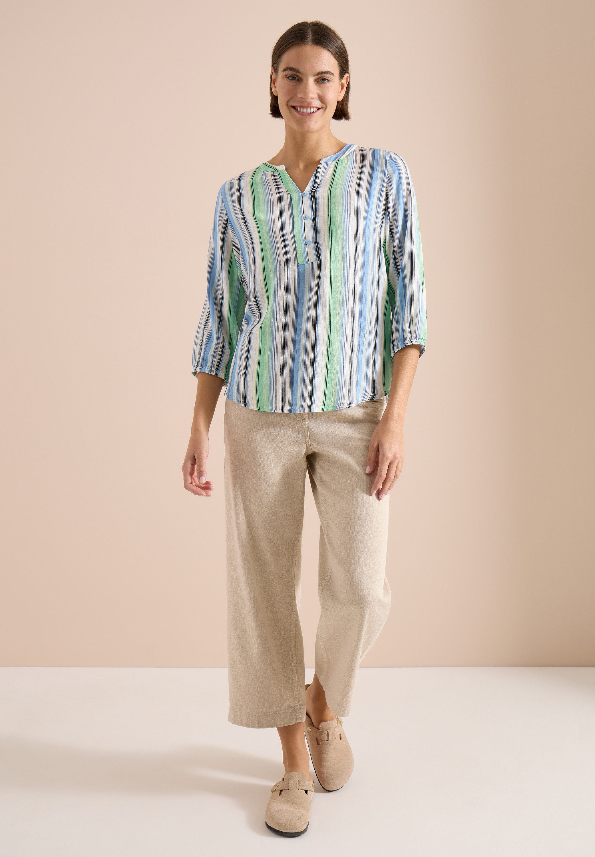 CECIL Klassische Bluse aus softer Viskose