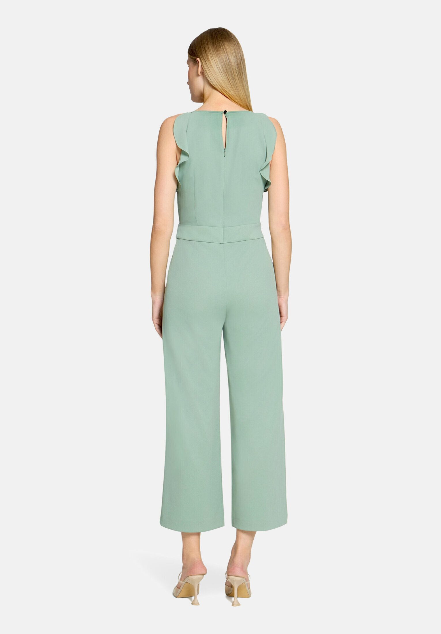 Vera Mont Overall Damen mit Volant und Bindegürtel (1-tlg) Bindeband – Bild 3 von 5