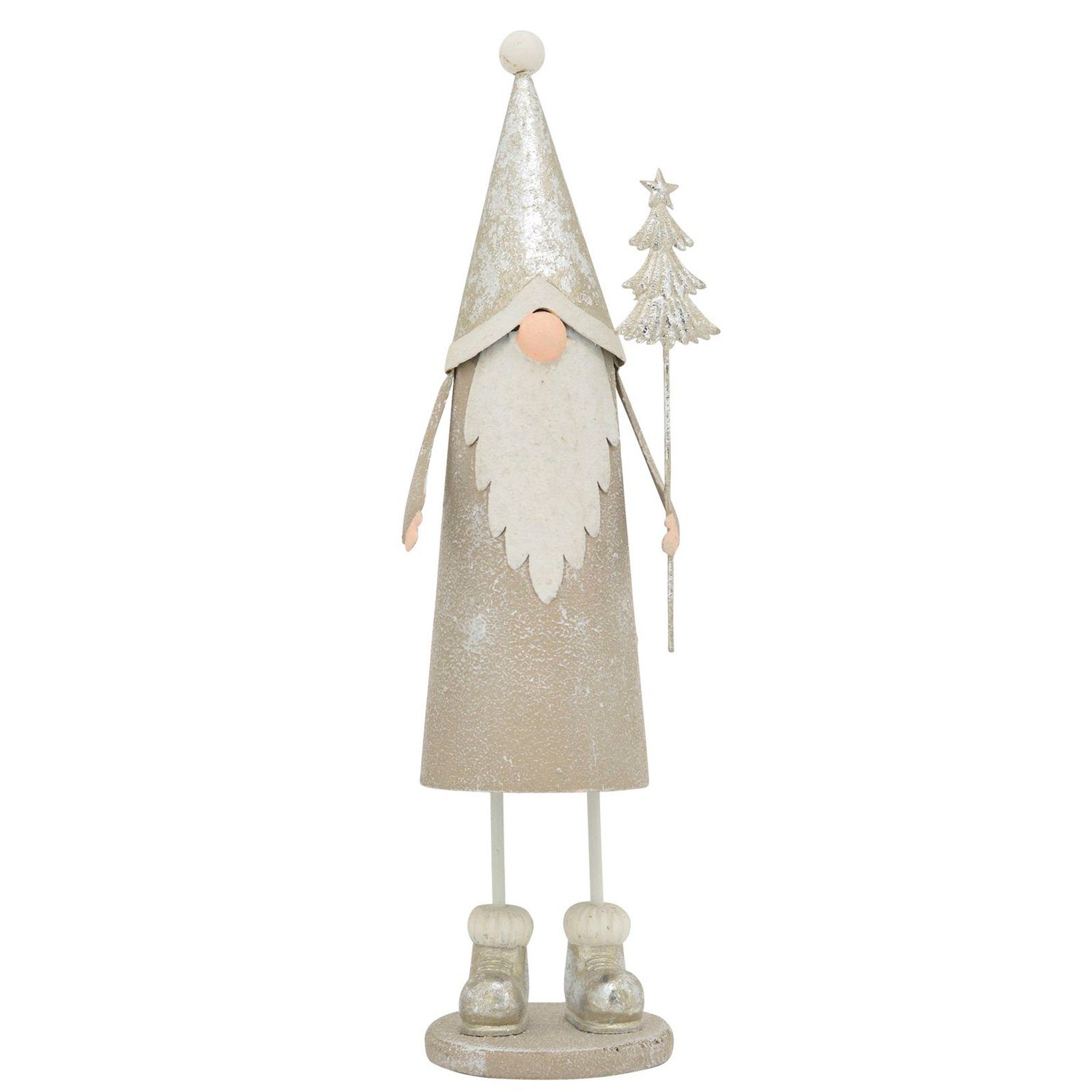 Exner GmbH Garten & Wohnaccessoires Weihnachtsfigur Santa Teal