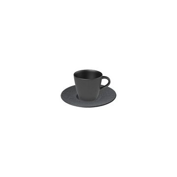 Villeroy & Boch Kombiservice Manufacture Rock Kaffeeservice 12er Set (12-tlg), Porzellan