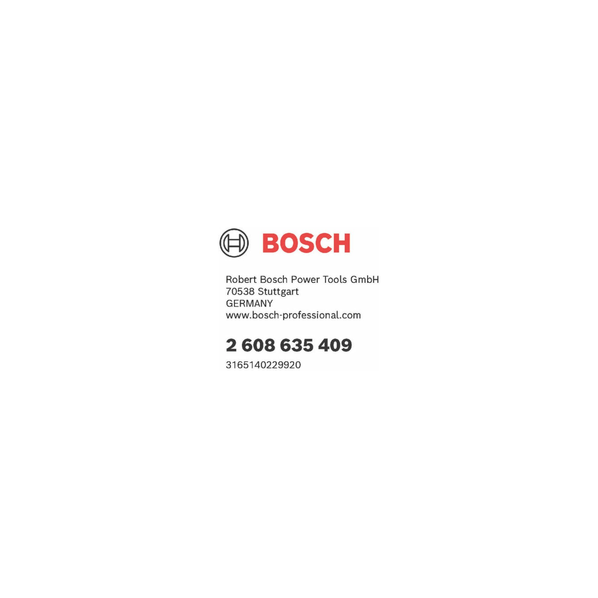 Bosch Professional Cuttermesser Bosch Messer Chromstahl zum Schneiden von Inox