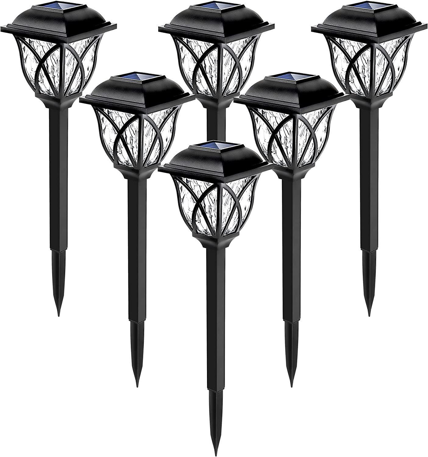 GIGALUMI LED Gartenleuchte, LED fest integriert, Warmweiß, 6er Set Solarmod günstig online kaufen