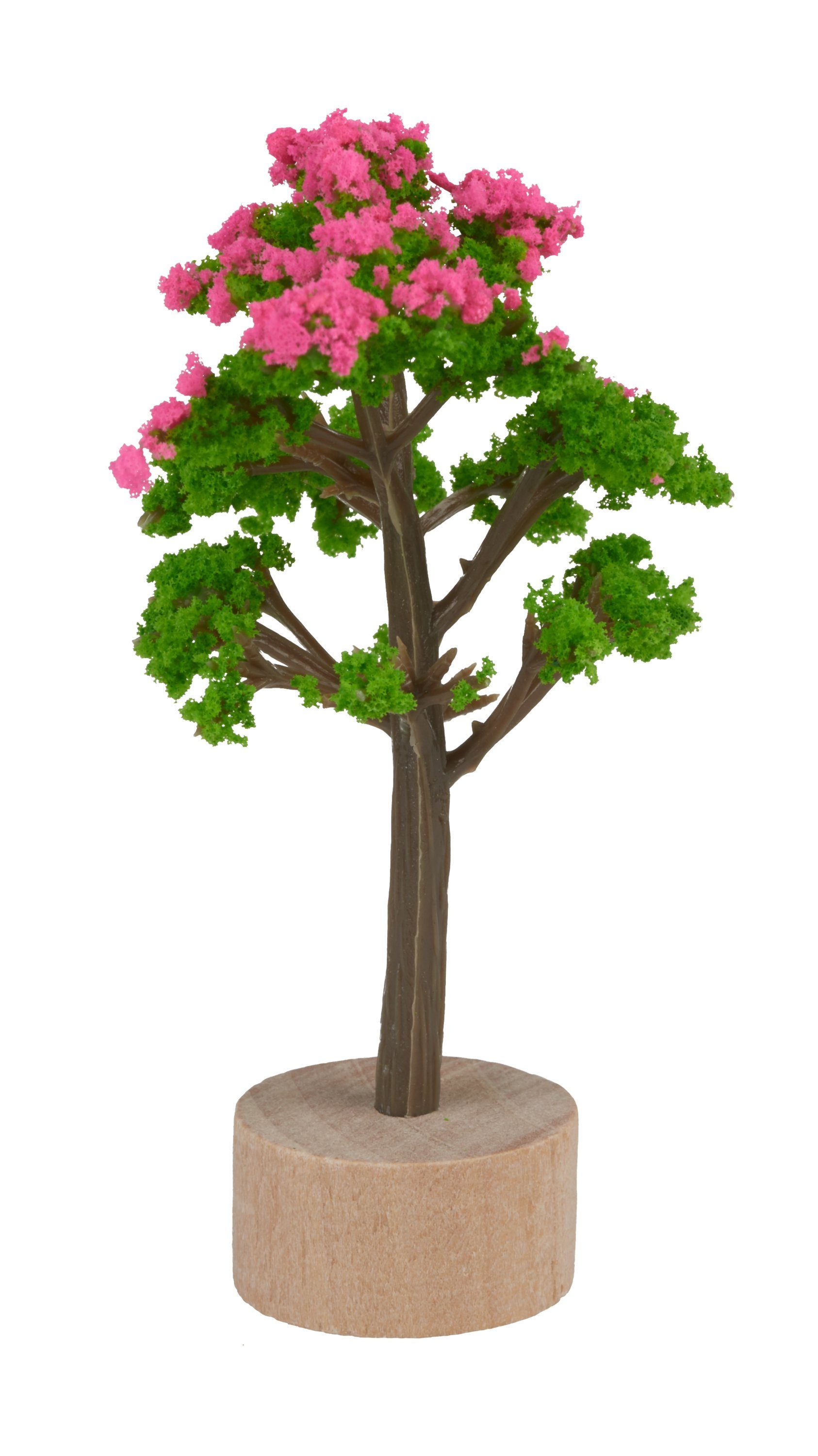 HobbyFun Dekofigur Baum (2 St), 3,5 cm x 5,5 cm