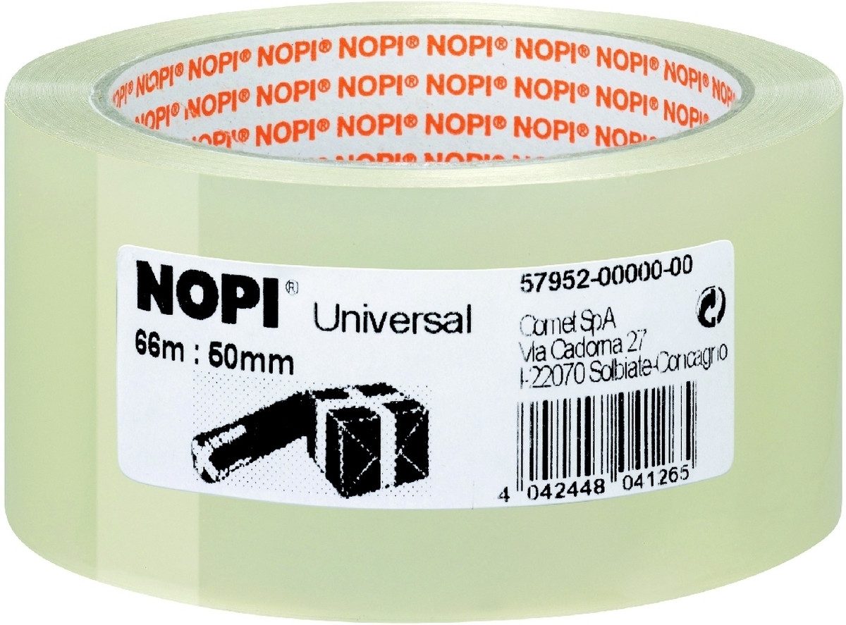 Paket-Klebeband Packband 50mm x 66m PP transparent