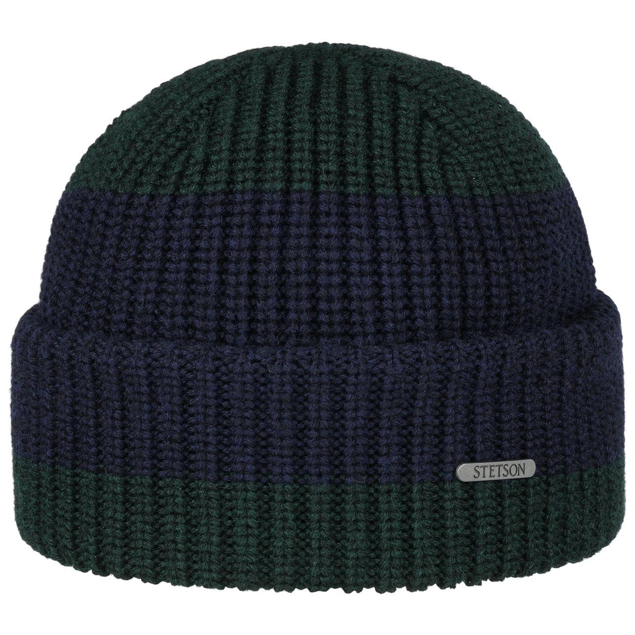 Stetson Beanie (1-St) Beanie mit Umschlag, Made in Italy