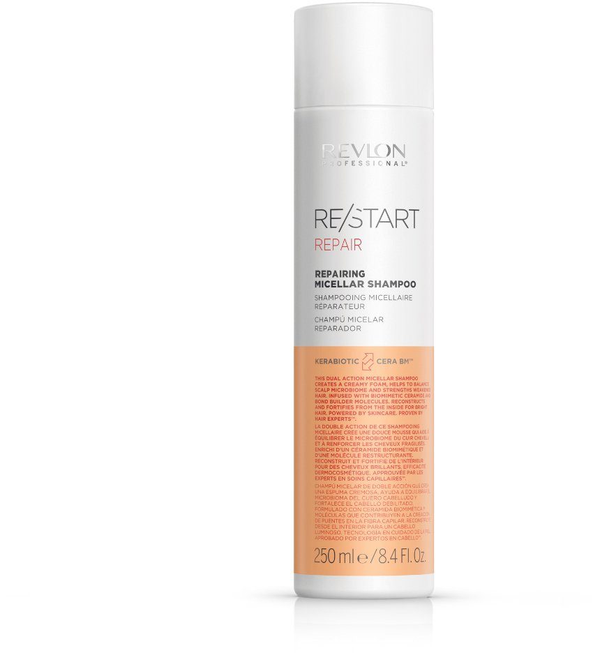 Haarshampoo Shampoo 250 ml Restorative Re/Start REVLON REPAIR Micellar PROFESSIONAL