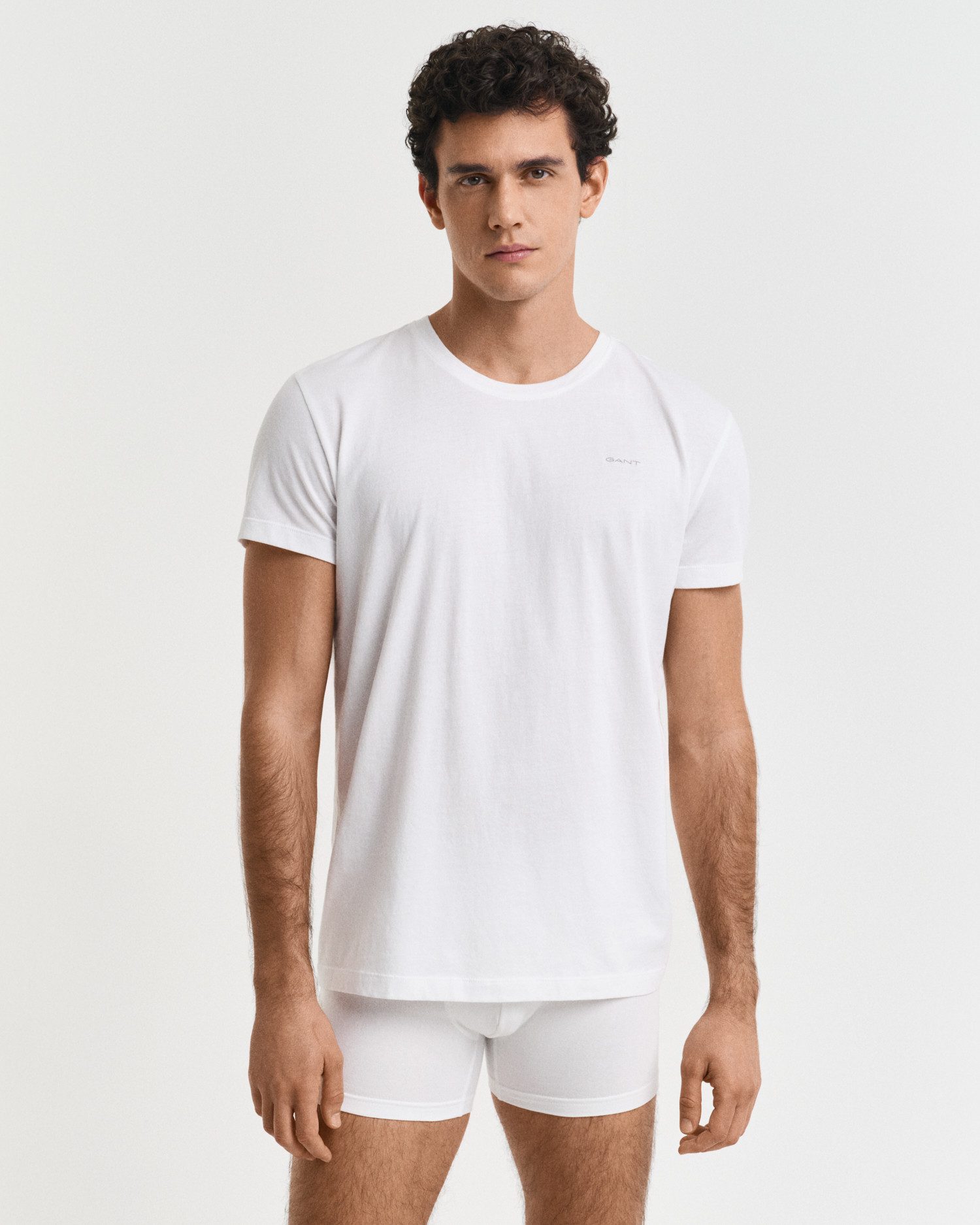 Gant Kurzarmshirt C-NECK T-SHIRT 2-PACK Mit Rundhalsausschnitt – Bild 4 von 5
