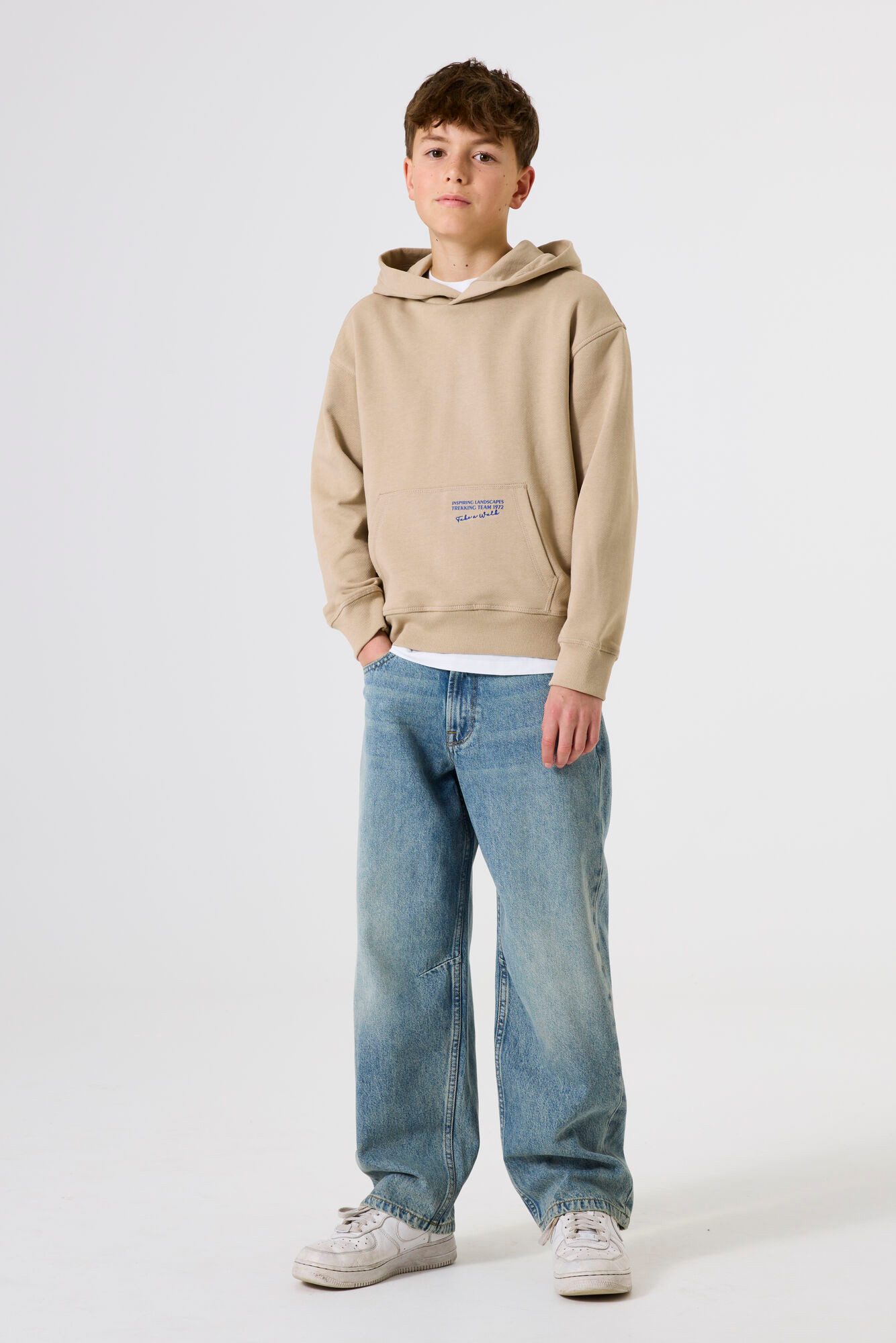 Garcia Sweatshirt mit Rückenprint