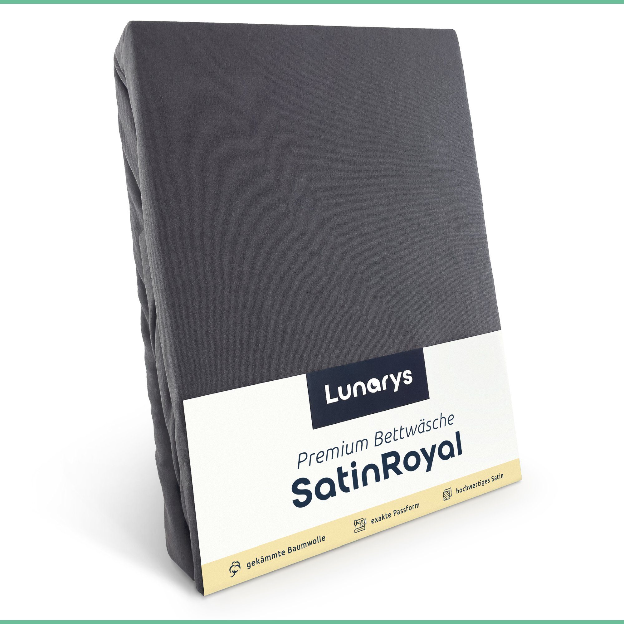 Lunarys Bettwäsche SatinRoyal, Luxus Satin Bettwäsche günstig online kaufen