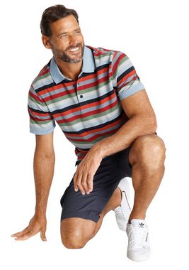 Man's World Poloshirt mit multicolor Streifen